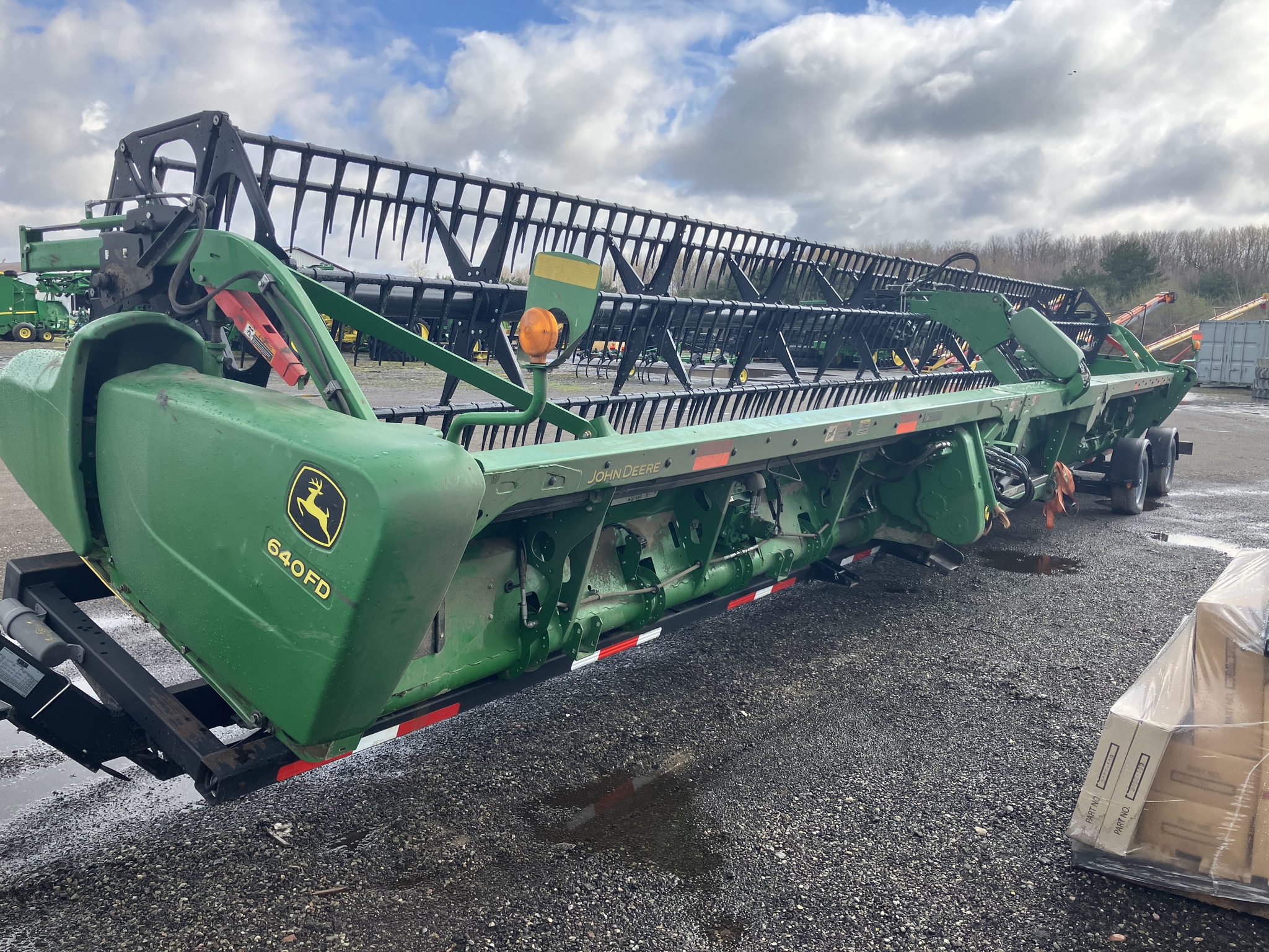 On Lot 2016 John Deere 640FD at Tri County Equipment Sandusky, MI