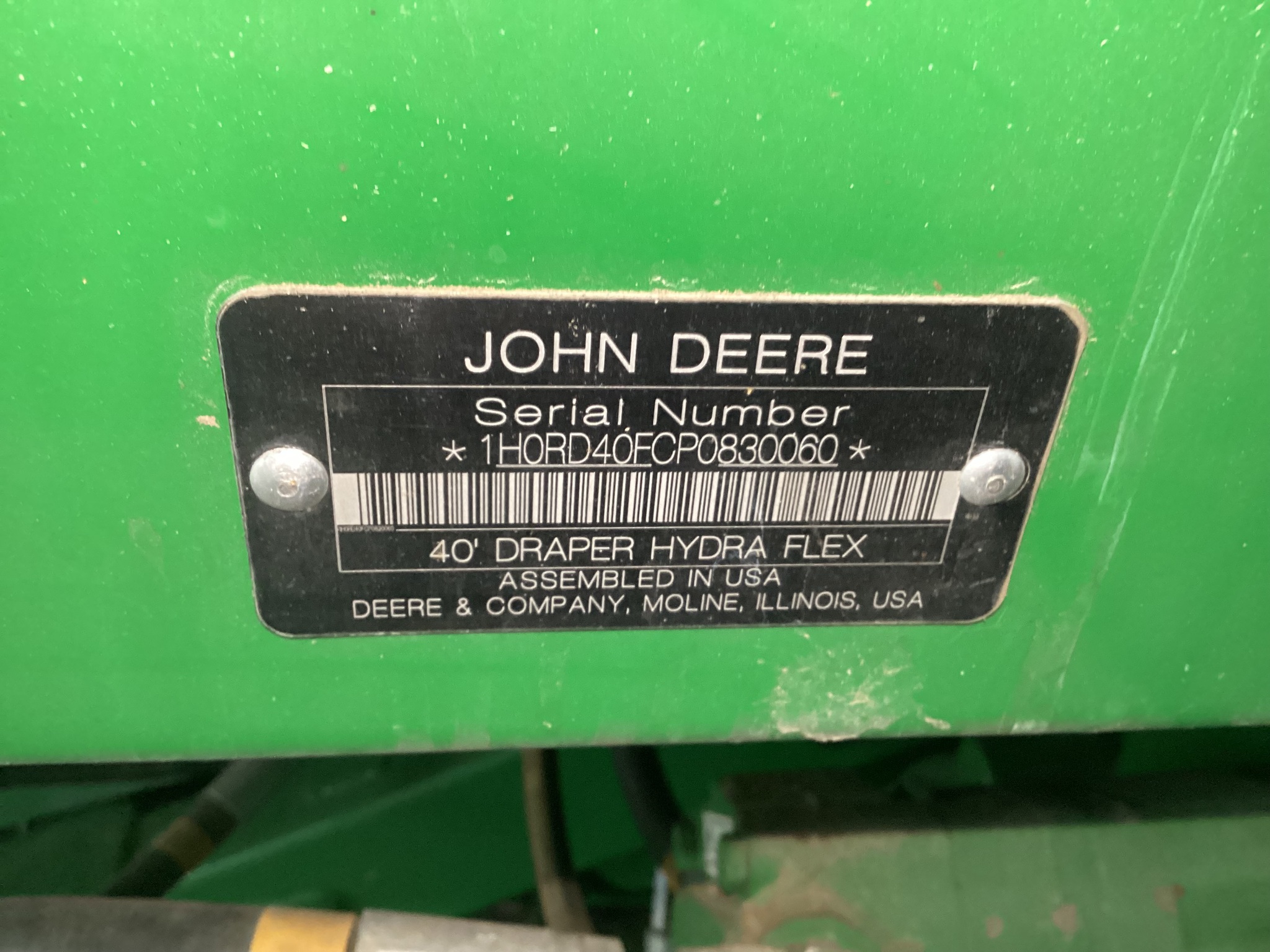  2024 John Deere RD40F at LandMark in Minden, NE