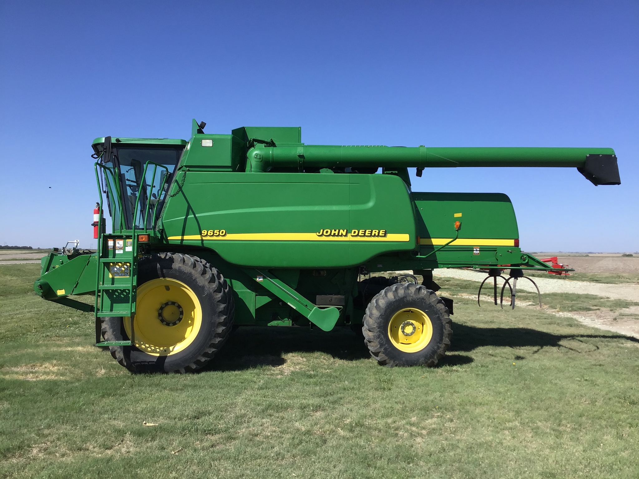  2001 John Deere 9650W at LandMark in Smith Center, KS