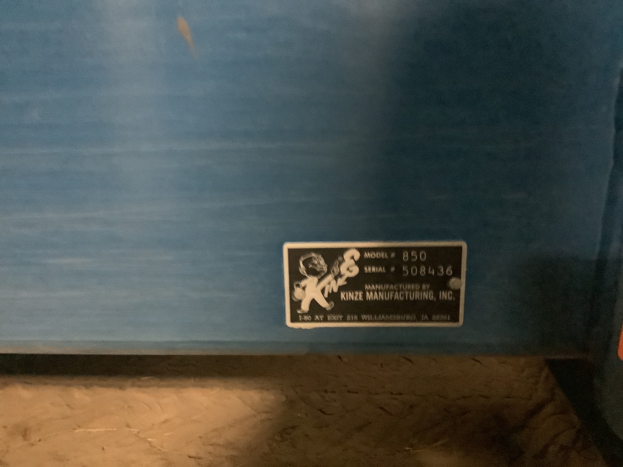  2011 Kinze 850 at LandMark in Arapahoe, NE