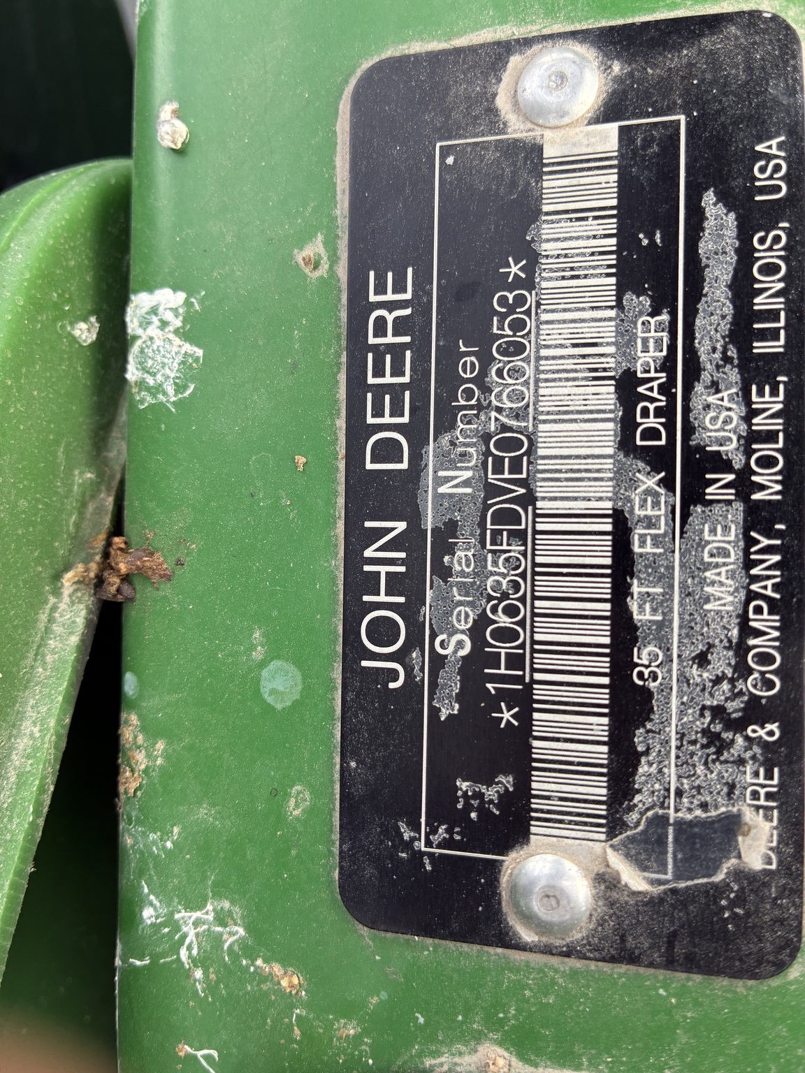  2014 John Deere 635FD at LandMark in Holdrege, NE