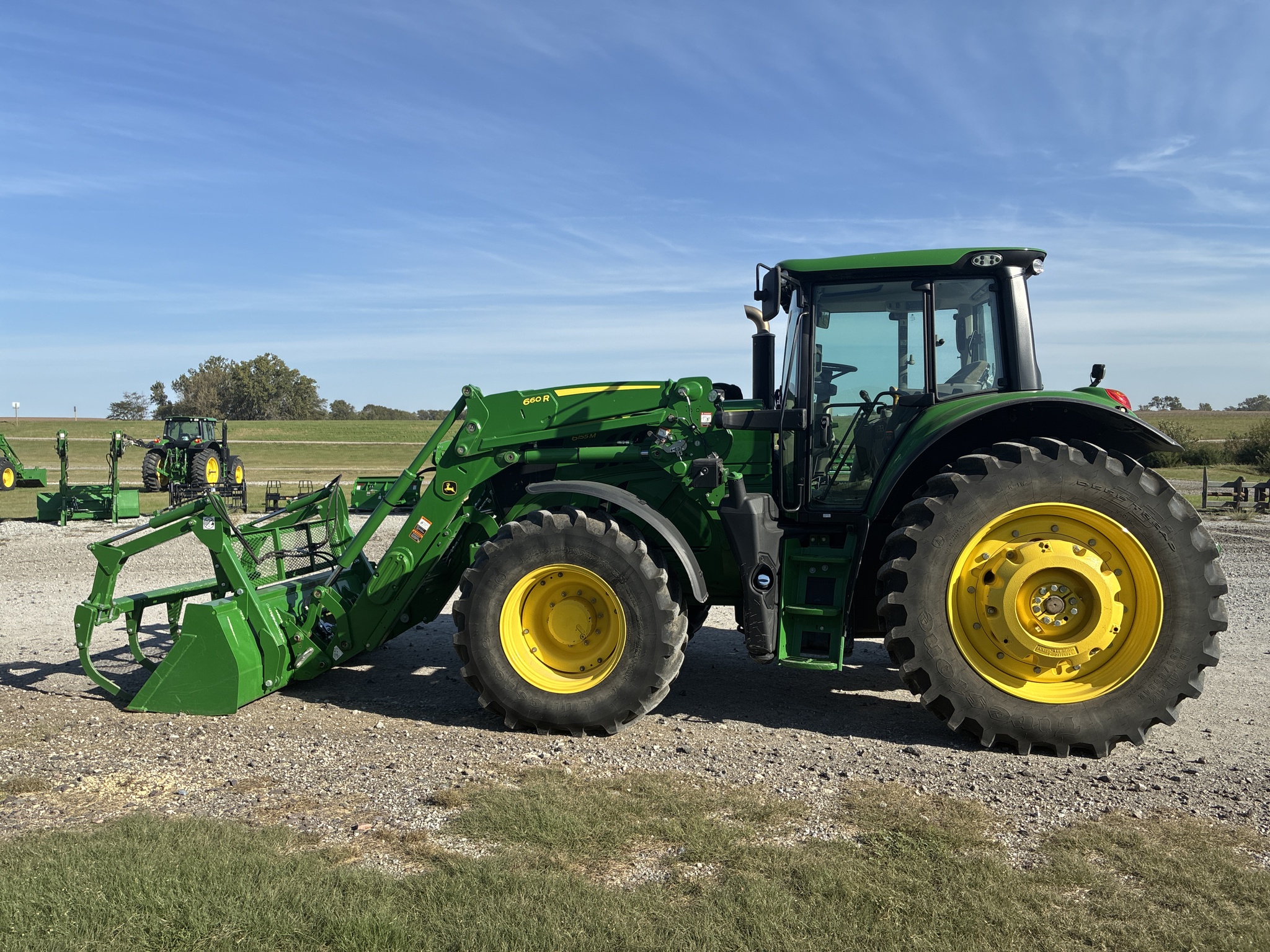  2024 John Deere 6155M at LandMark in Marysville, KS