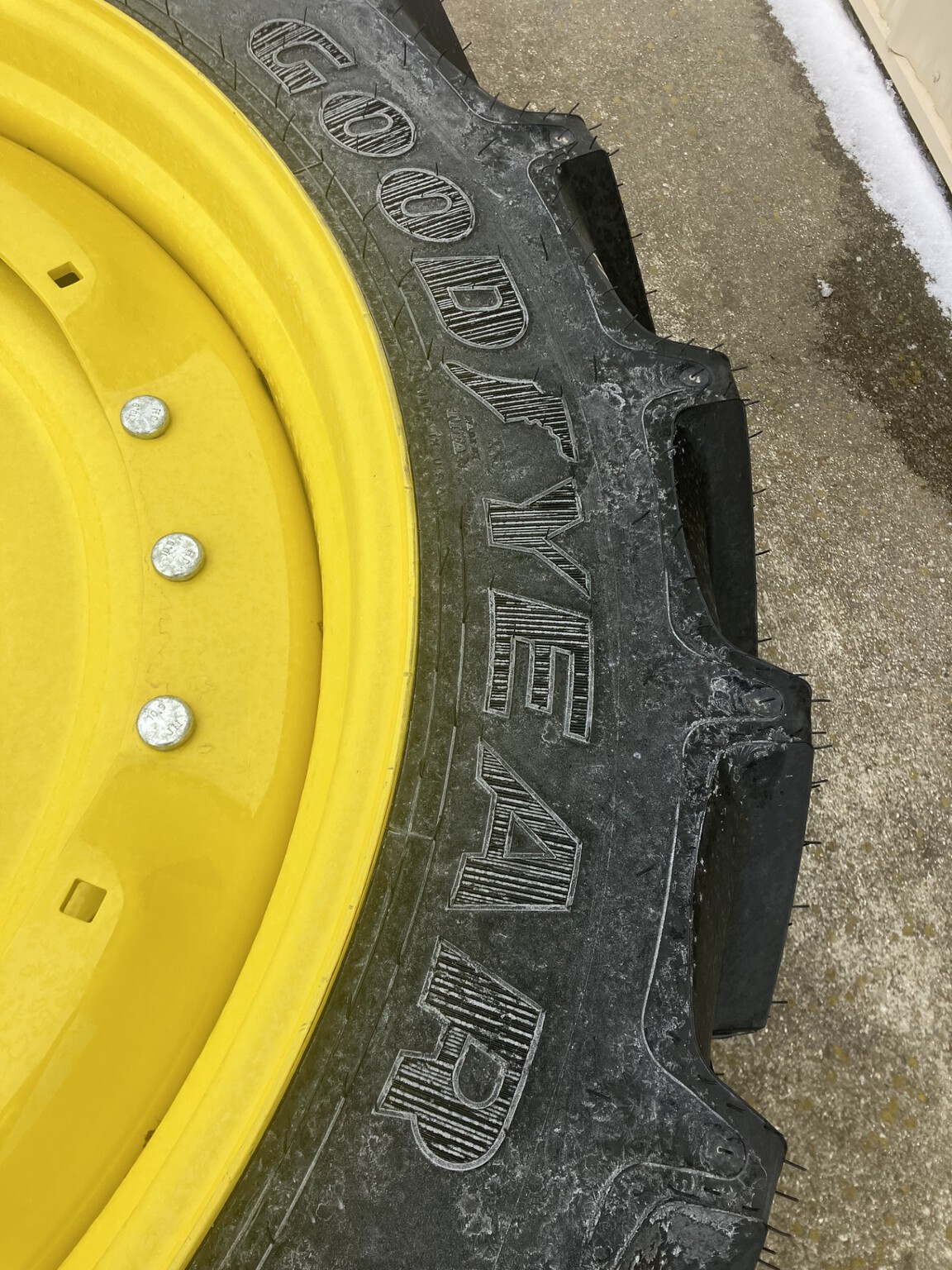 On Lot  Goodyear 320/80R42 DUALS at Tri County Equipment Caro, MI