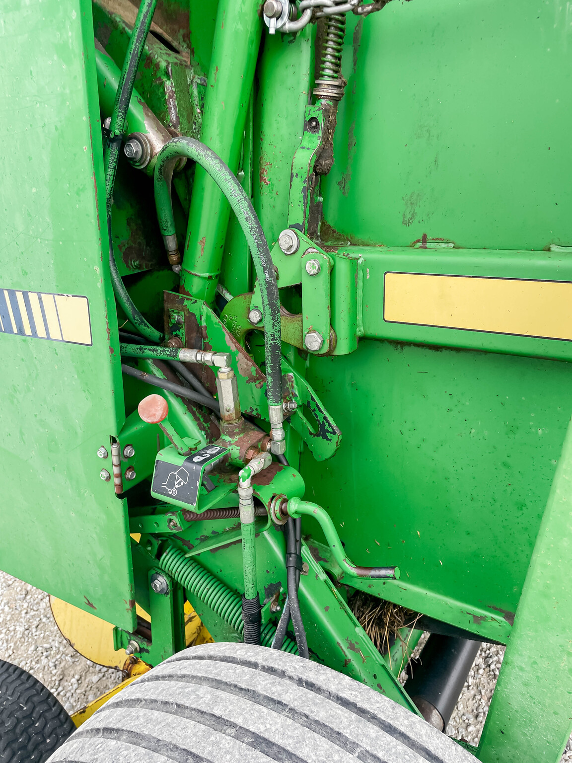  1990 John Deere 535 at LandMark in Smith Center, KS
