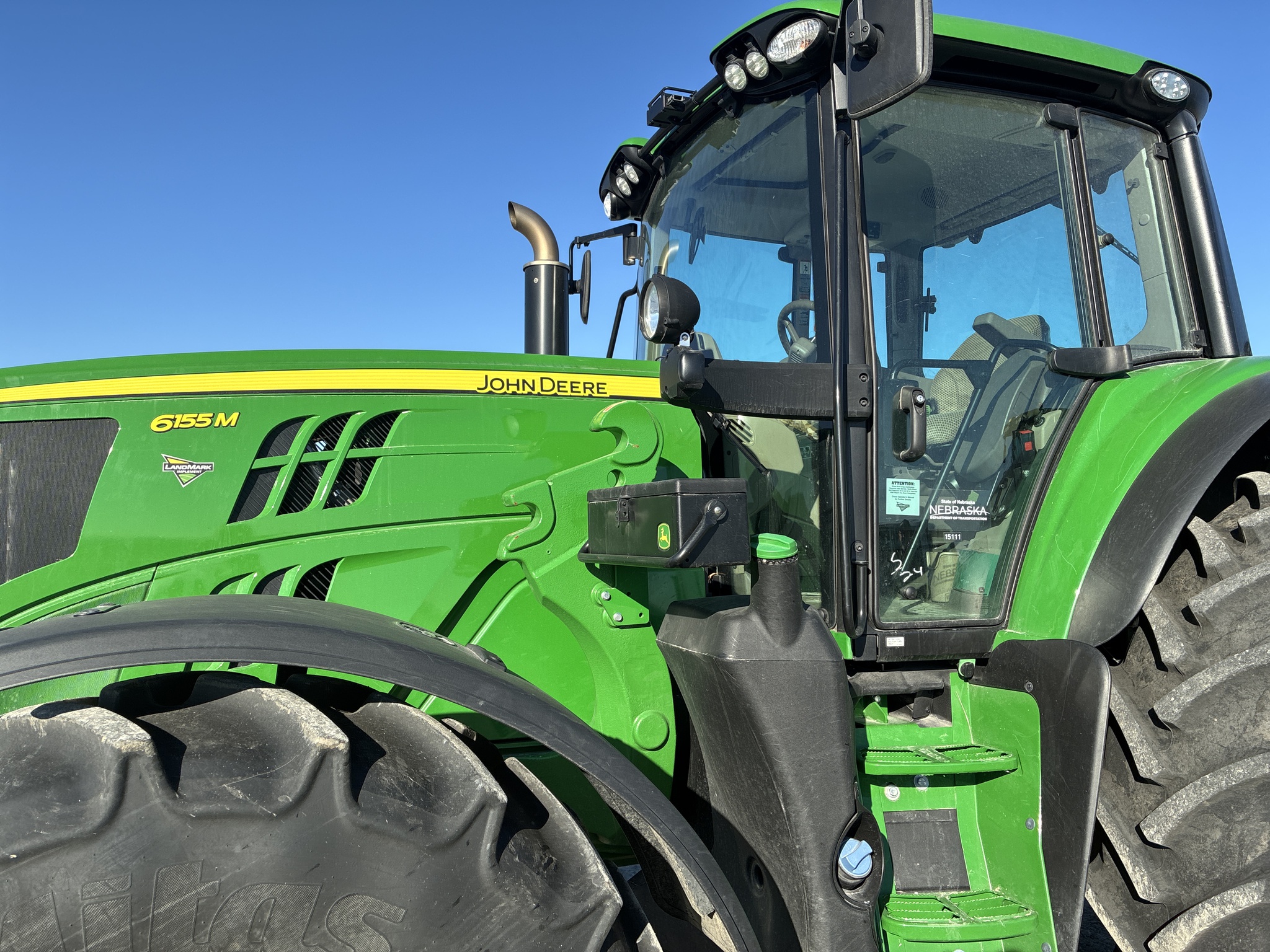  2024 John Deere 6155M at LandMark in Hebron, NE