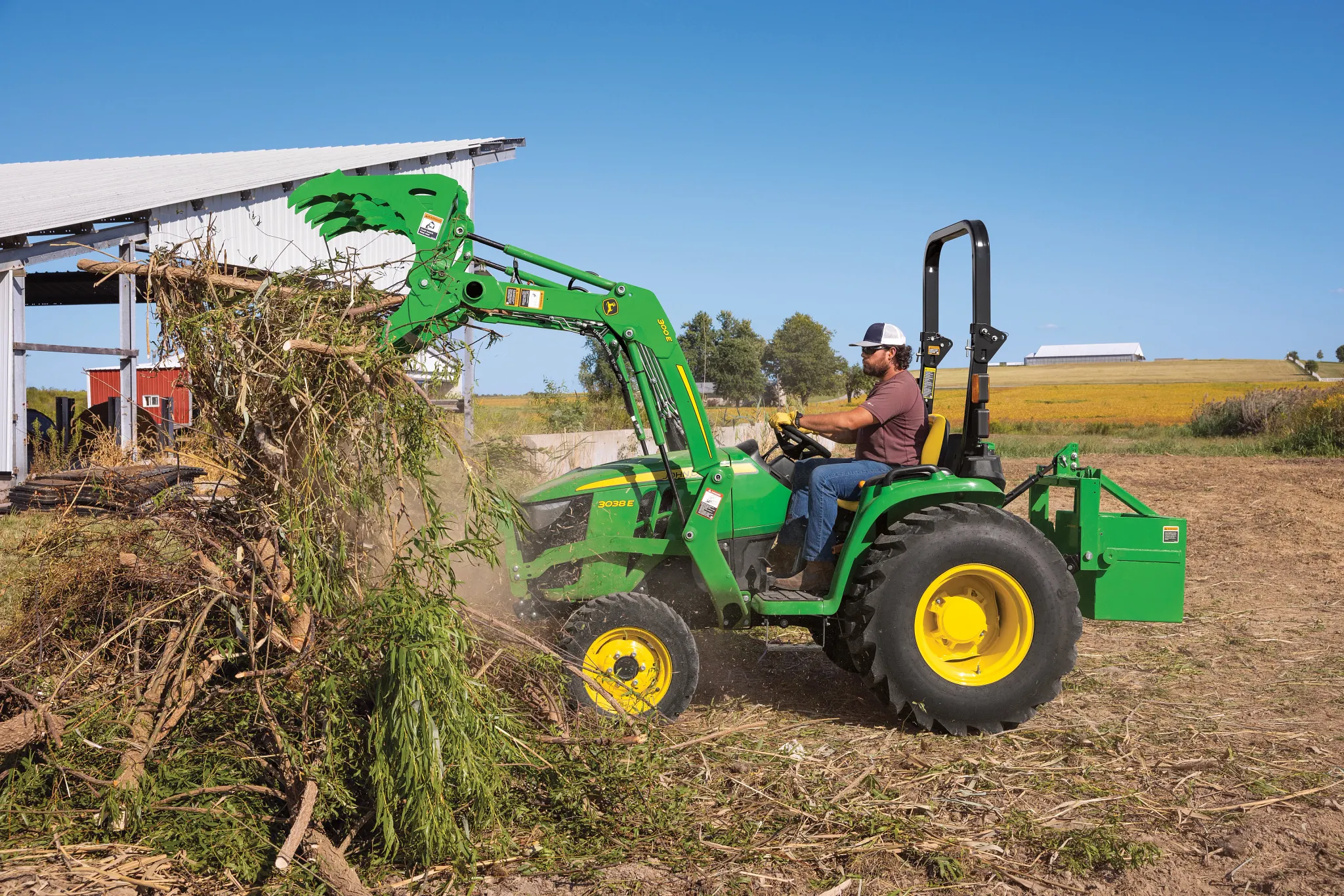 New John Deere 3038E Compact Tractor at Papé Machinery Ag & Turf