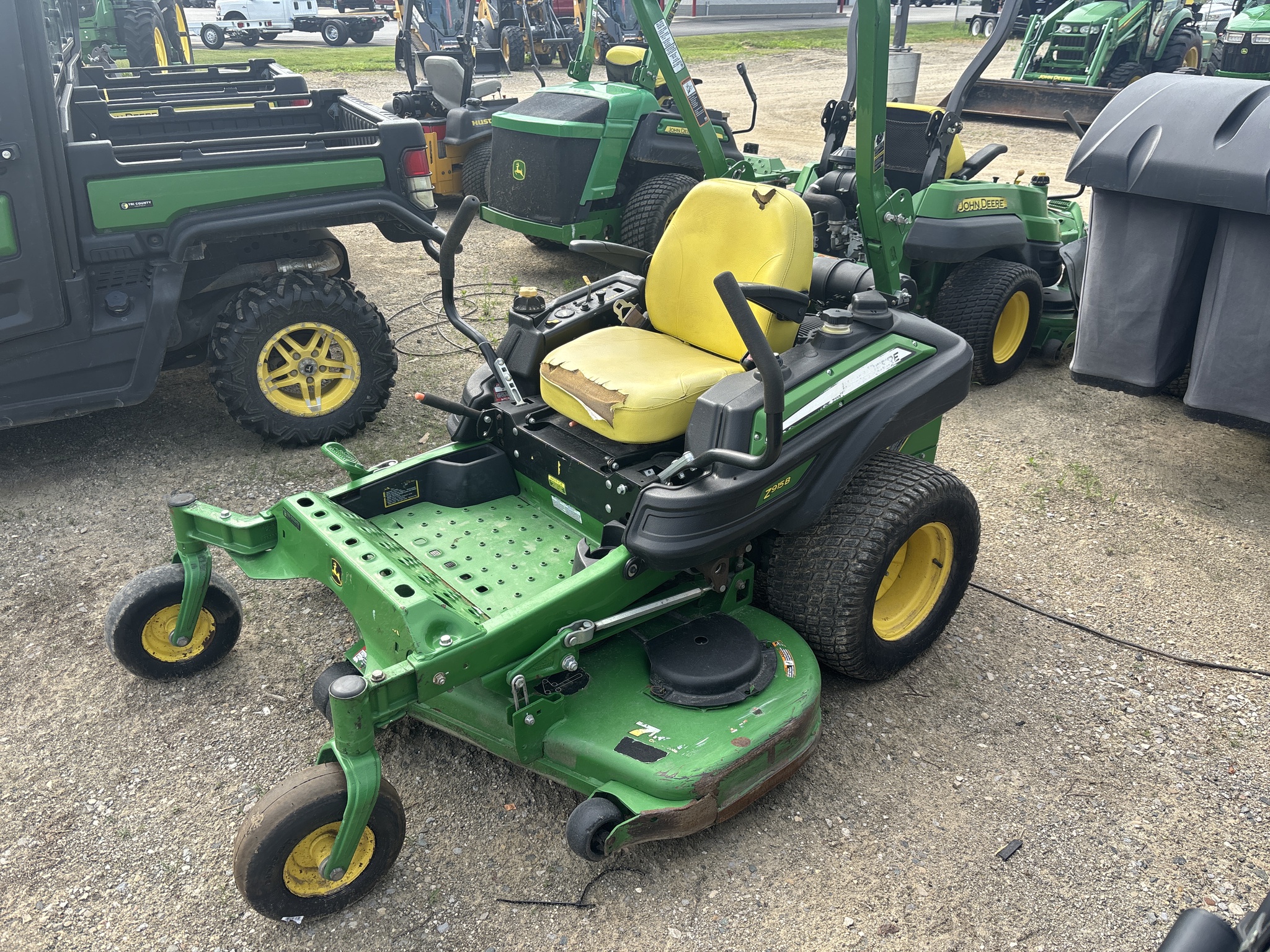 On Lot 2016 John Deere Z915B at Tri County Equipment Caro, MI