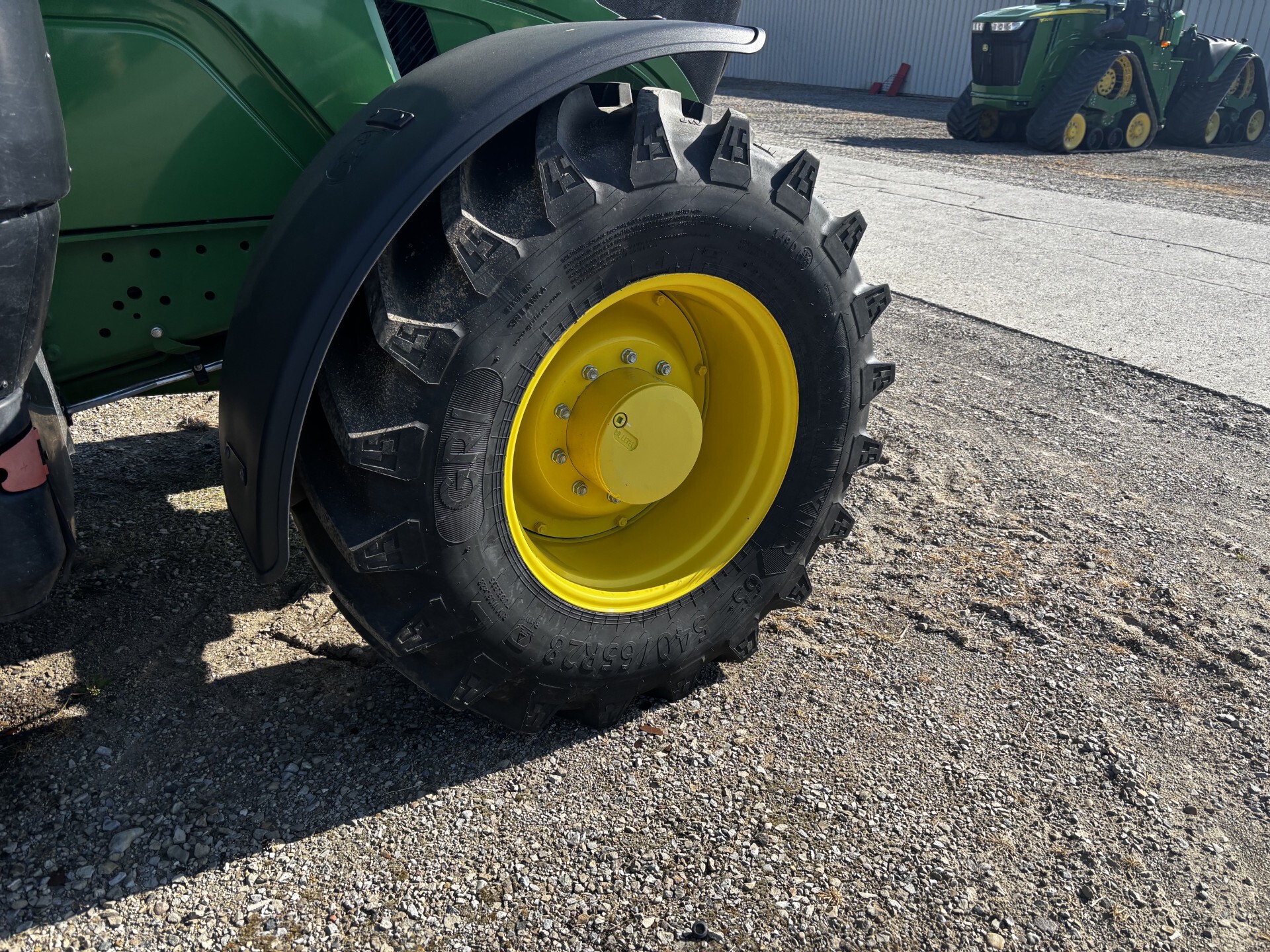 On Lot 2022 John Deere 6R 155 at Tri County Equipment Sandusky, MI