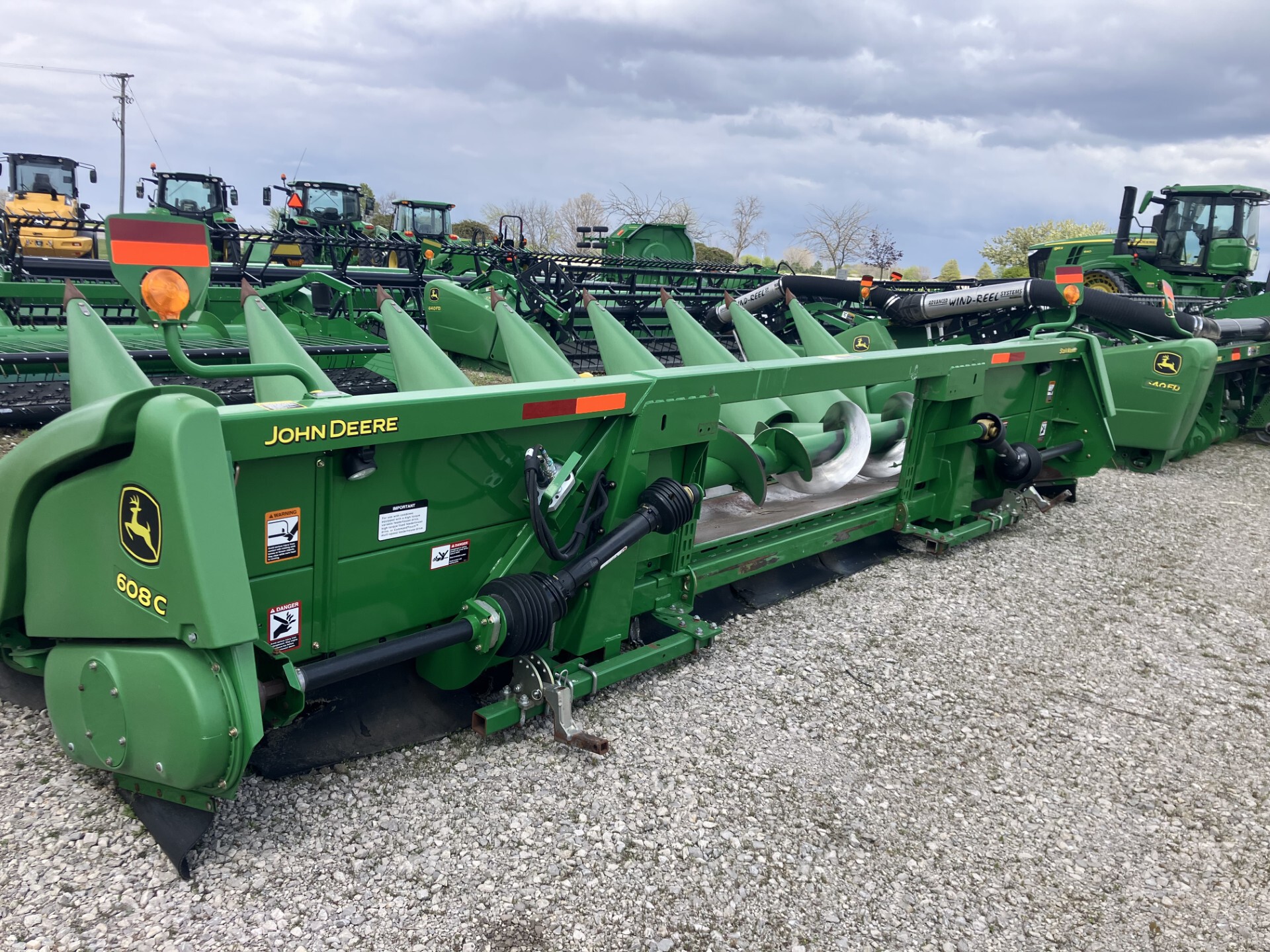 On Lot 2009 John Deere 608C StalkMaster at Tri County Equipment Caro, MI