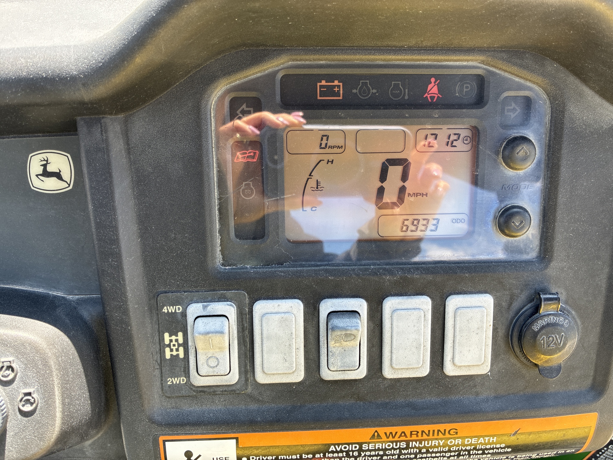  2011 John Deere XUV 825I GREEN at LandMark in Fairfield, NE