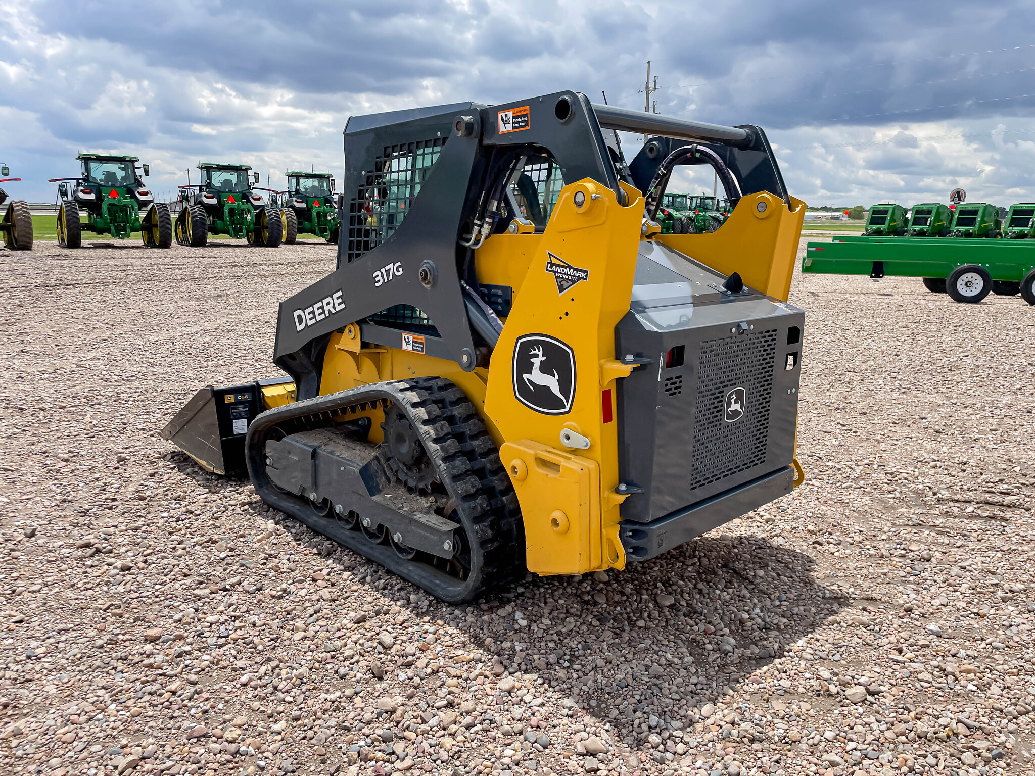  2022 John Deere 317G at LandMark in Minden, NE
