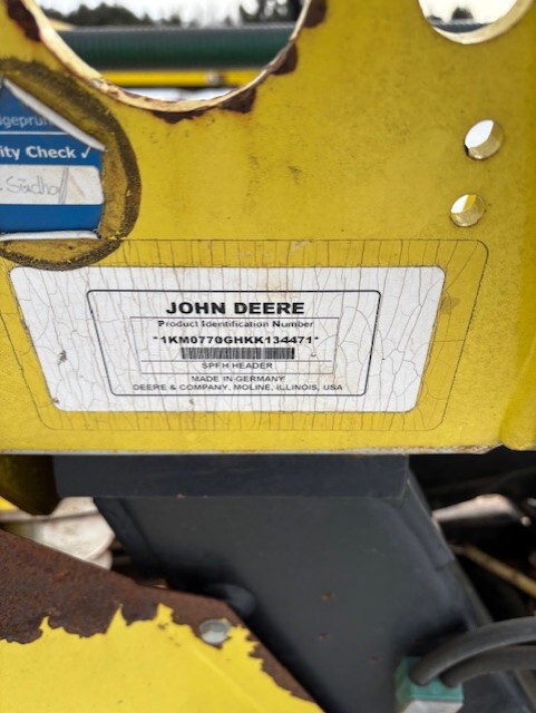 On Lot 2019 John Deere 770 at Tri County Equipment Bad Axe, MI