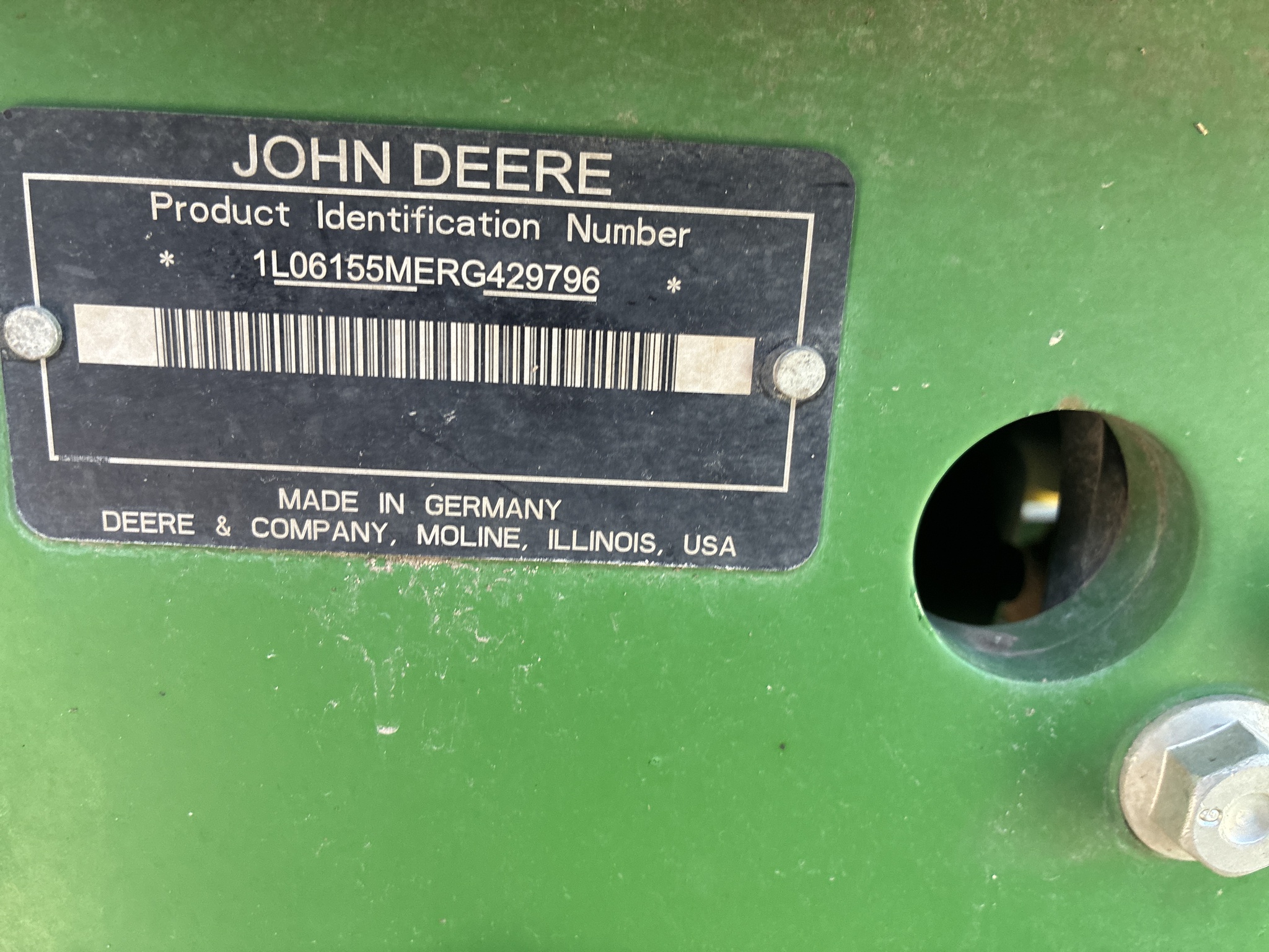  2024 John Deere 6155M at LandMark in Marysville, KS