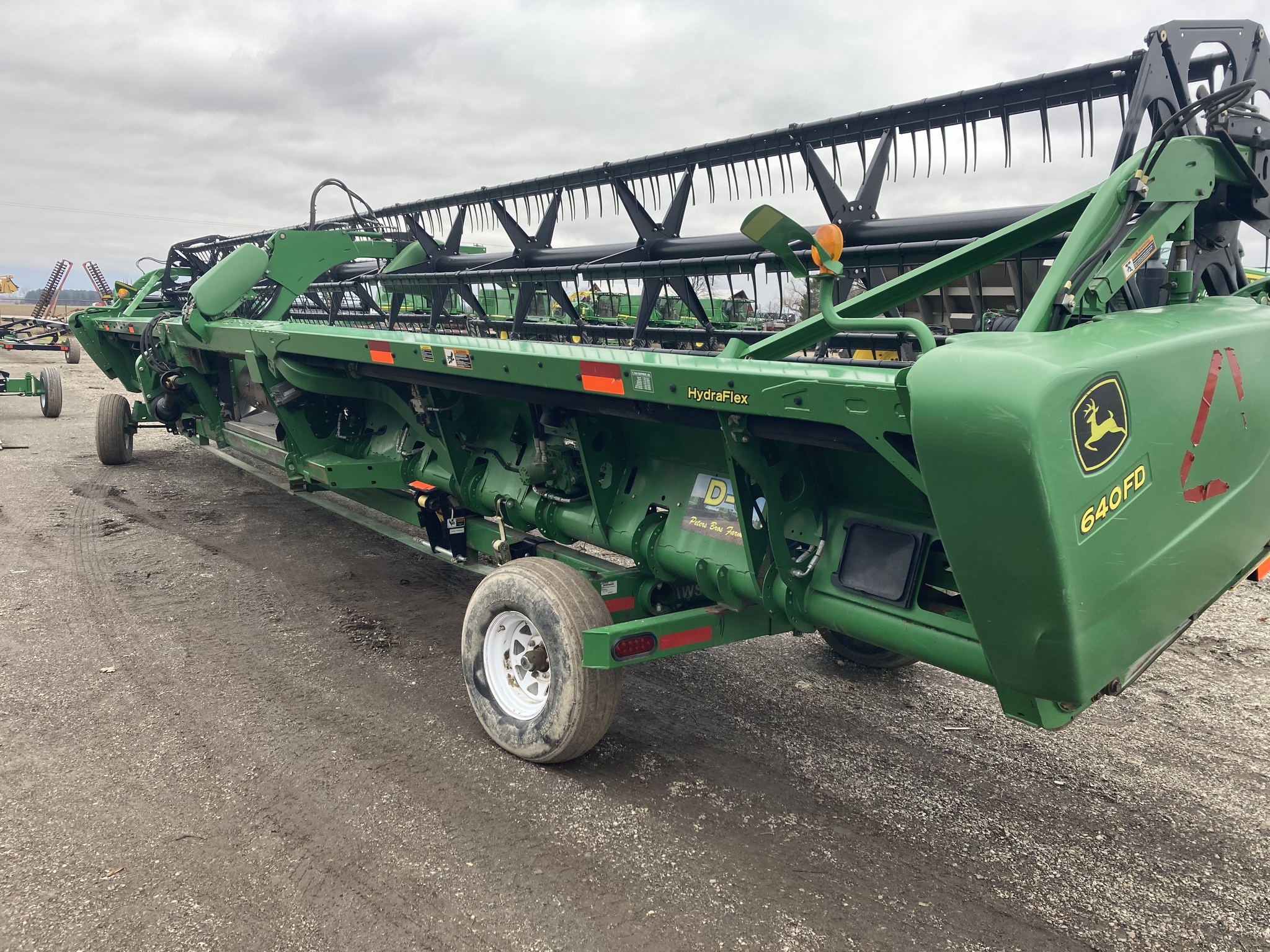 On Lot 2013 John Deere 640FD at Tri County Equipment Sandusky, MI