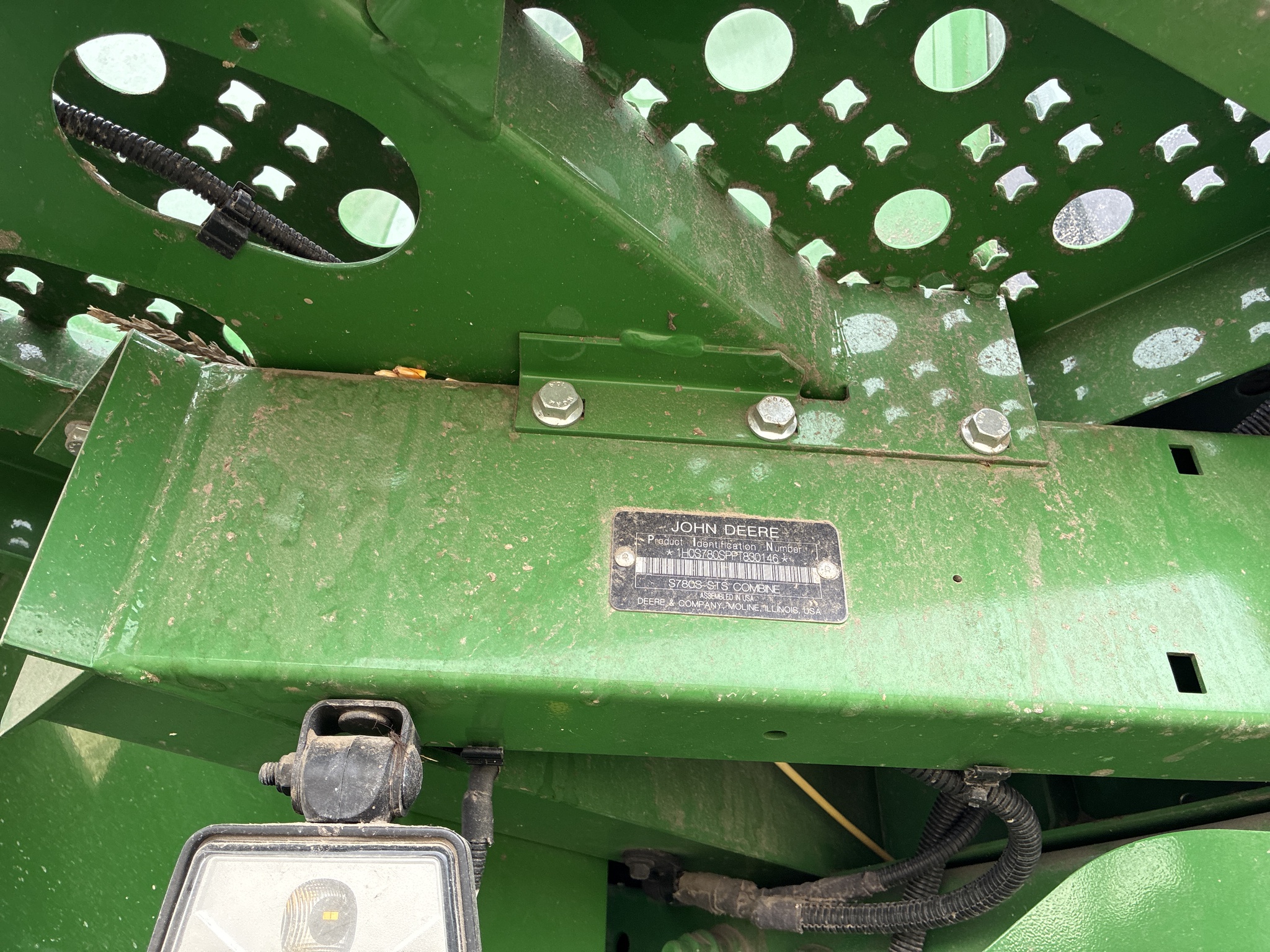  2024 John Deere S780 at LandMark in Smith Center, KS