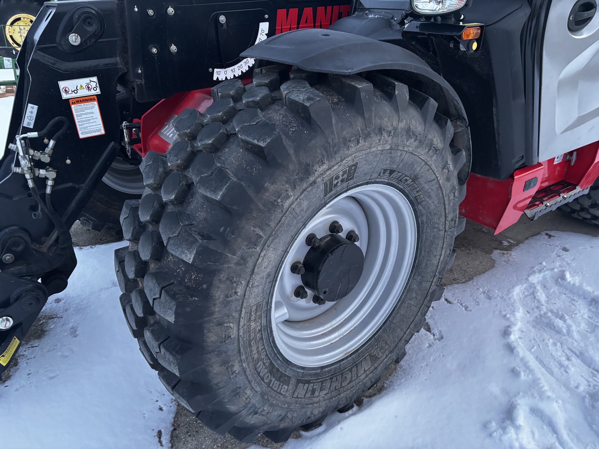 On Lot 2023 Manitou MLT737 at Tri County Equipment Sandusky, MI
