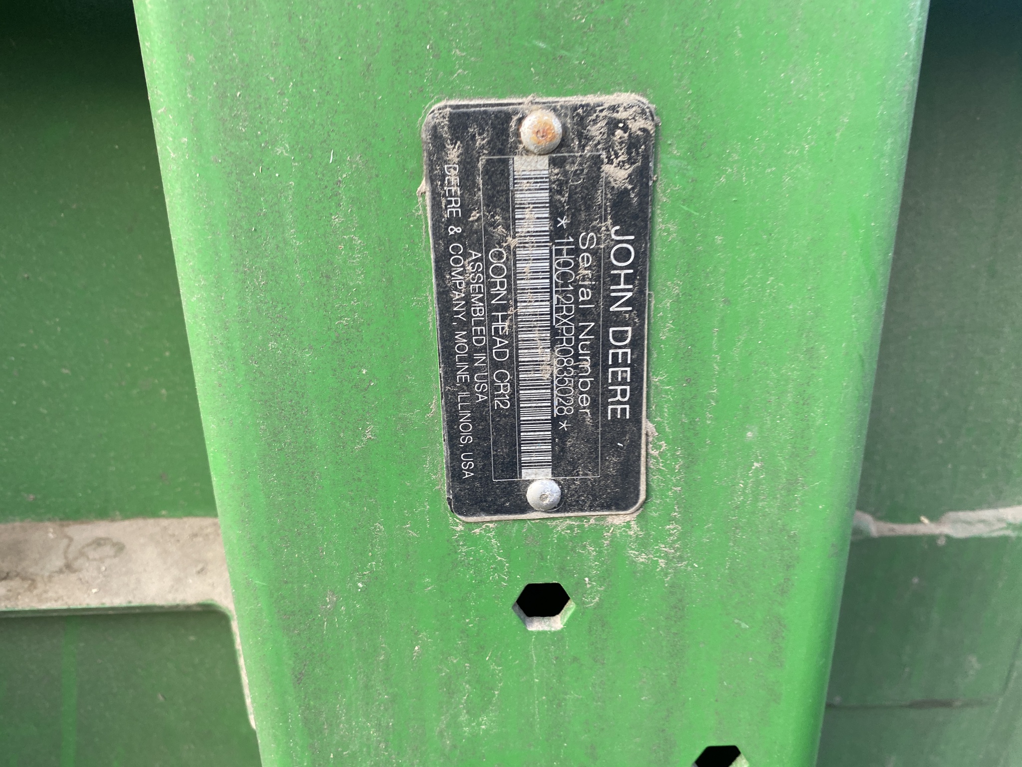  2025 John Deere CR 12 at LandMark in Superior, NE