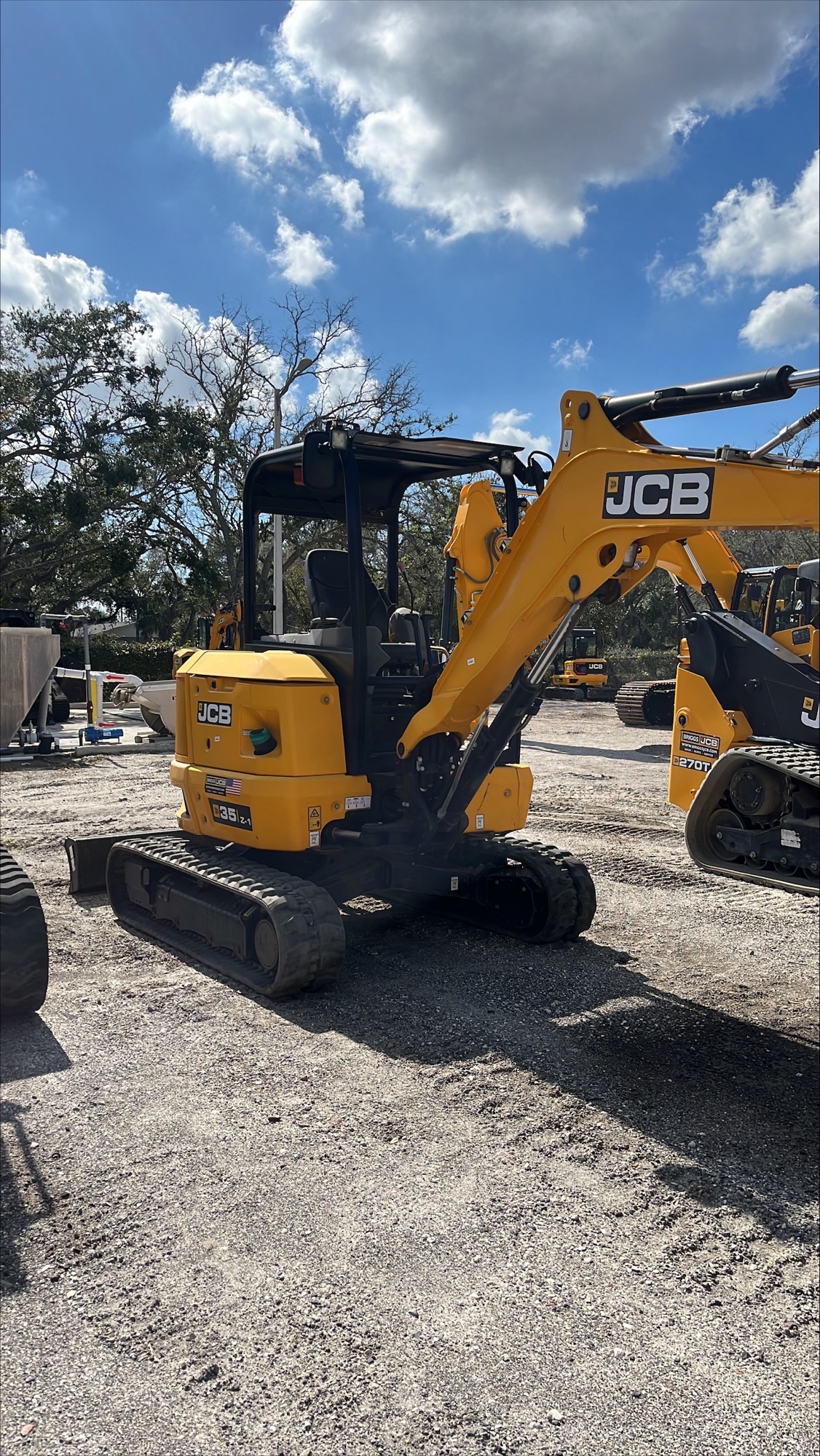  2022 JCB 35Z at Briggs JCB Tampa, FL