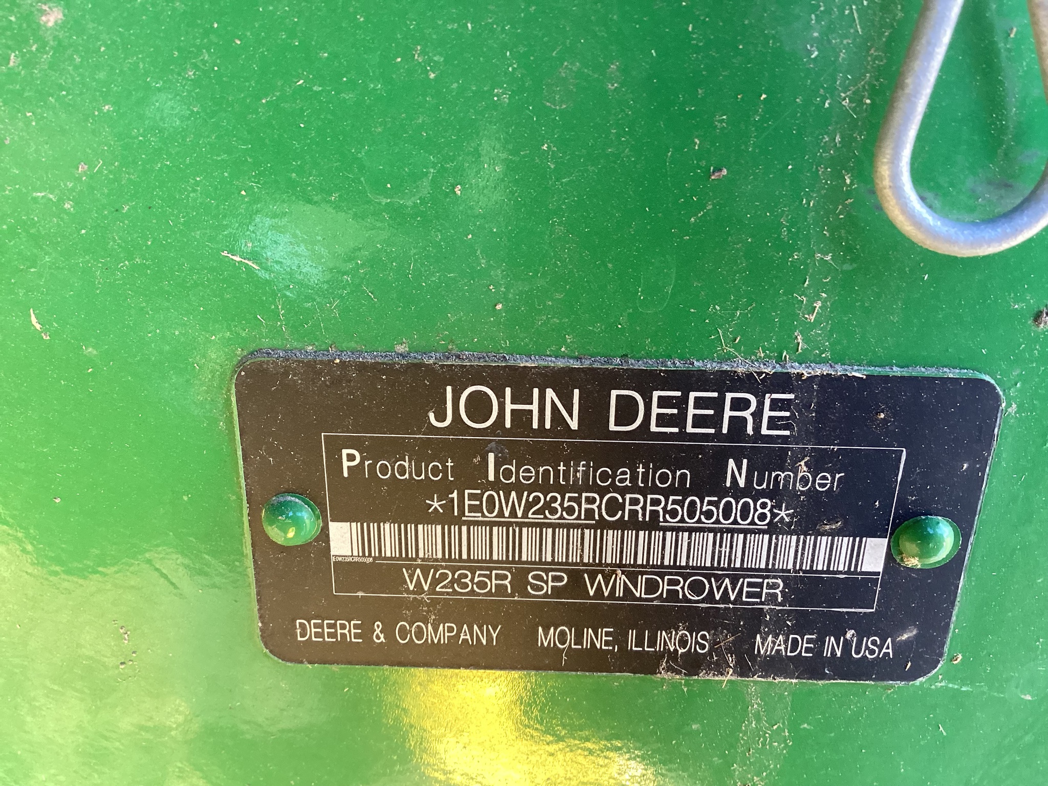  2024 John Deere W235R at LandMark in Minden, NE