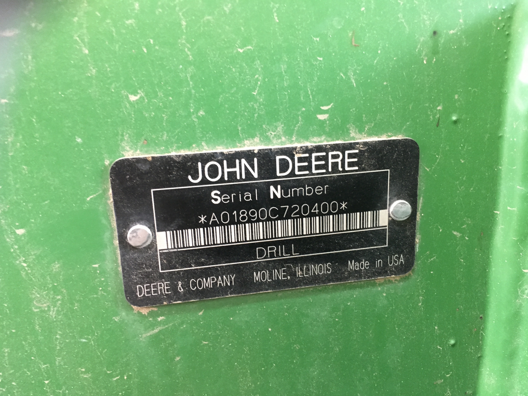 2007 John Deere 1890 at LandMark in Phillipsburg, KS