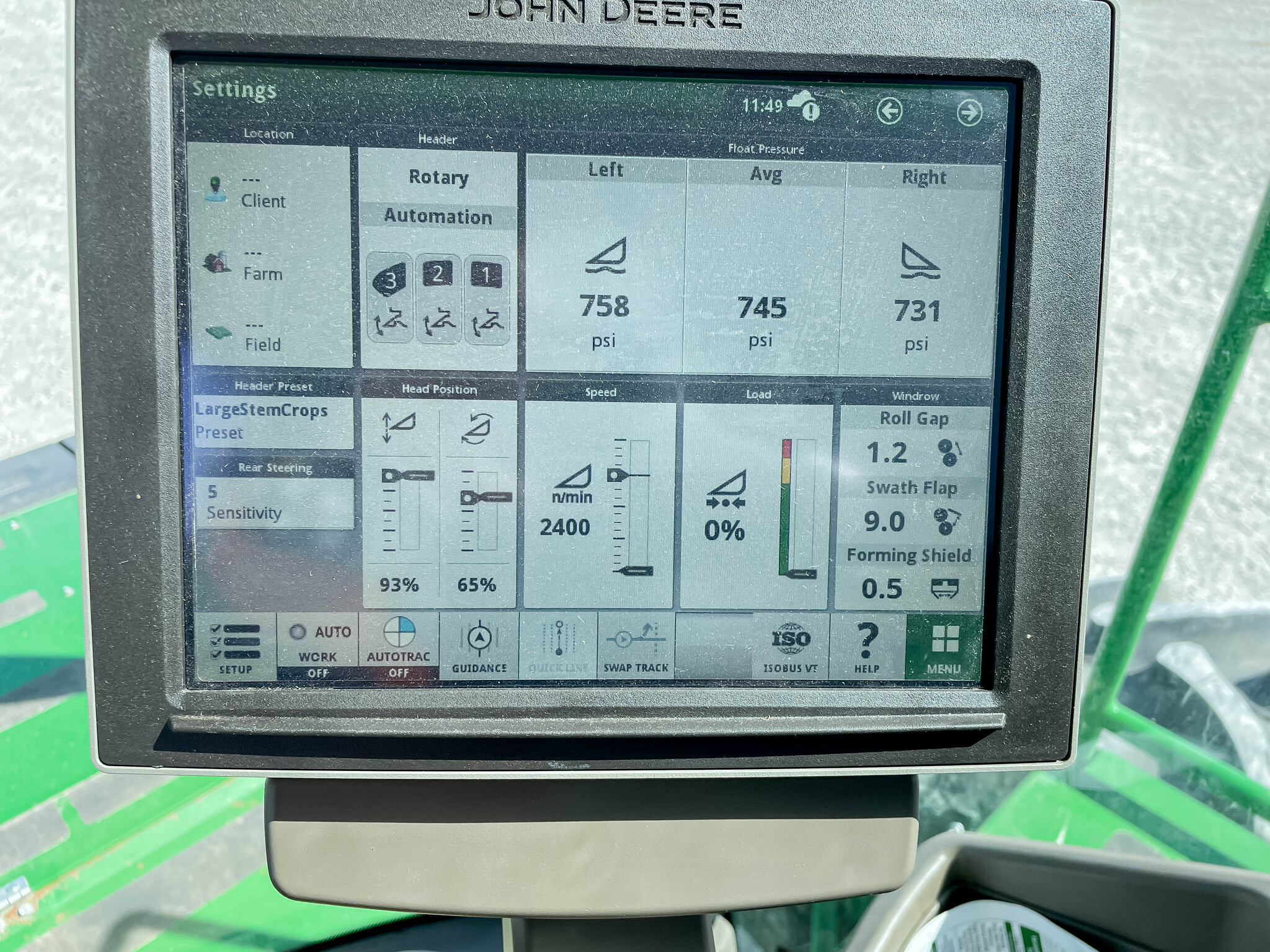  2024 John Deere W235R at LandMark in Smith Center, KS