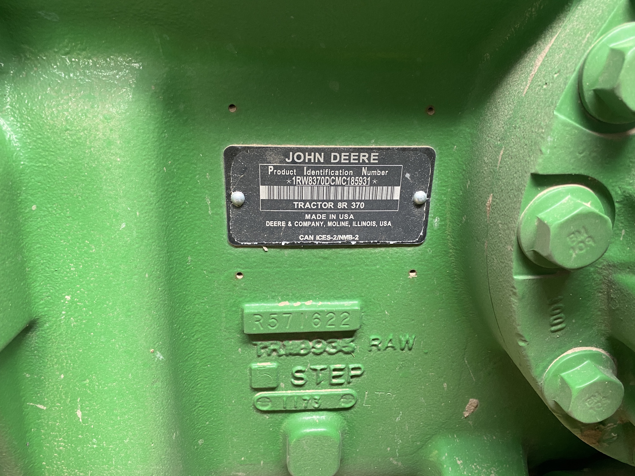  2021 John Deere 8R 370 at LandMark in Hebron, NE