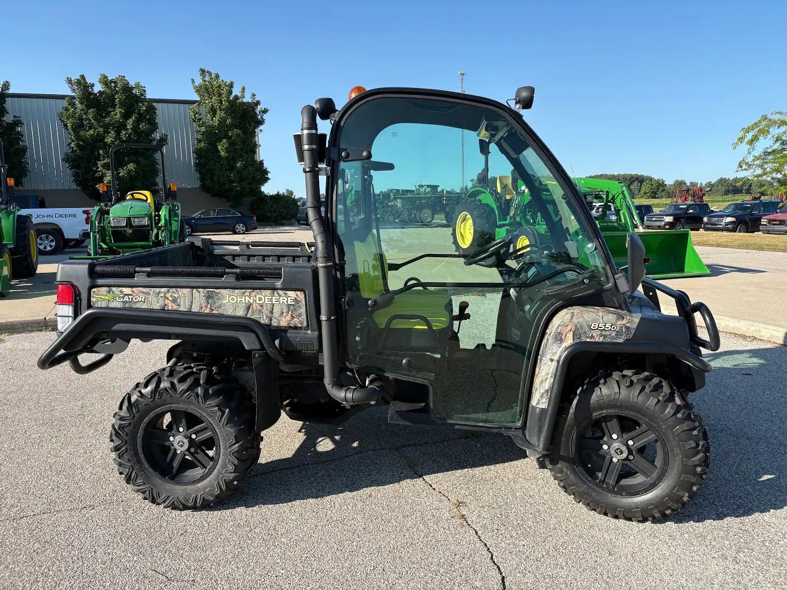 Used  John Deere XUV 855D OLIVE at Tri County Equipment Caro, MI