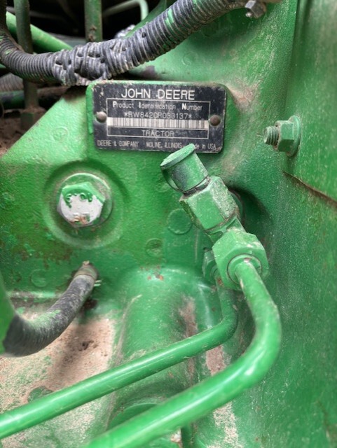 On Lot 2004 John Deere 8420 at Tri County Equipment Bad Axe, MI