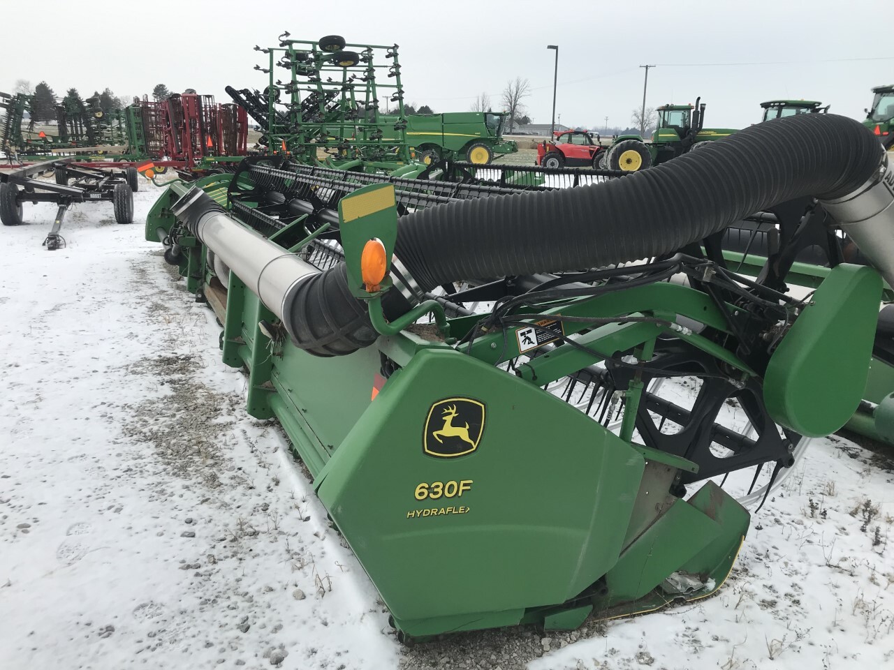On Lot 2004 John Deere 630F at Tri County Equipment Marlette, MI