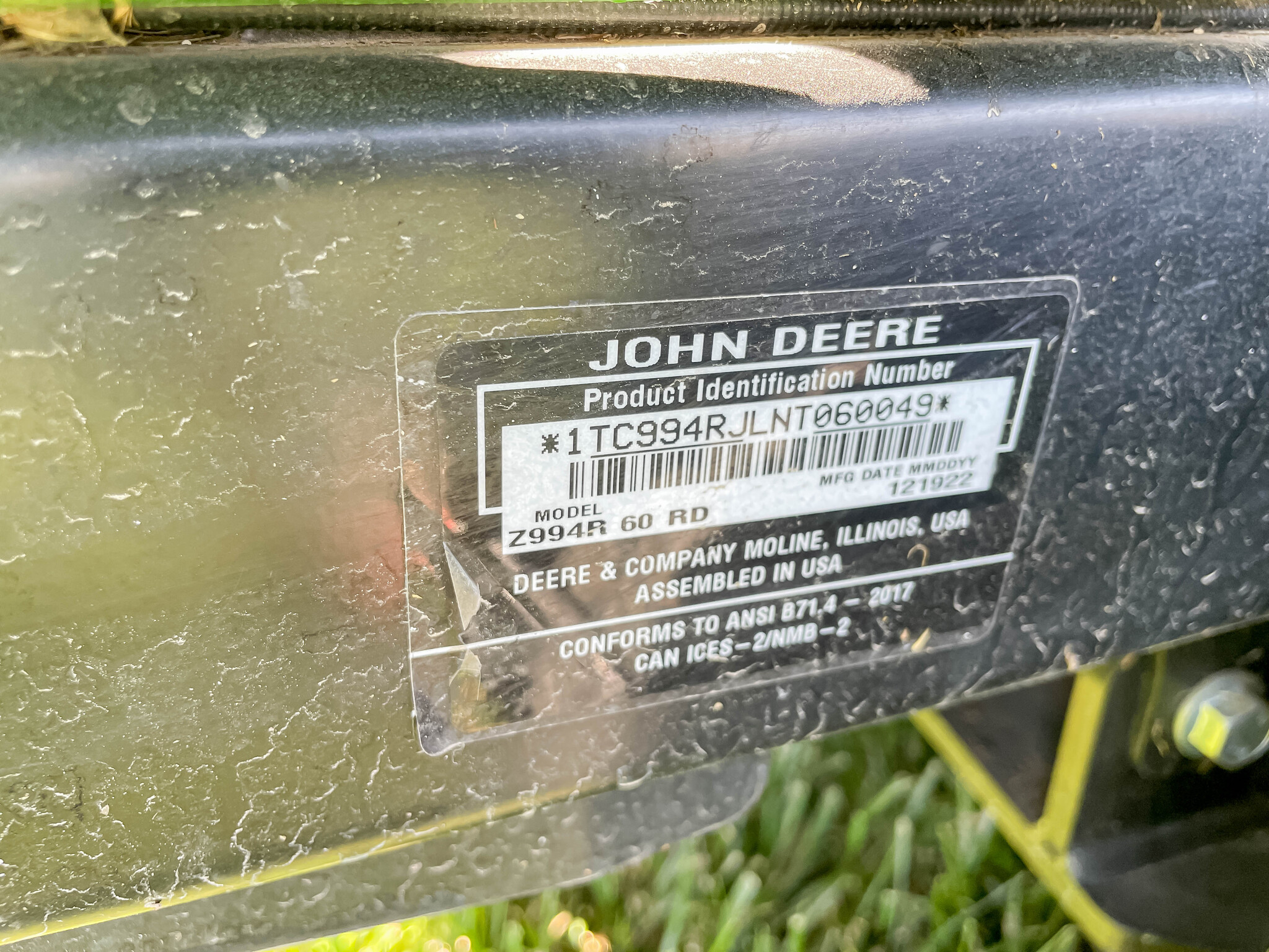  2023 John Deere Z994R at LandMark in Lexington, NE