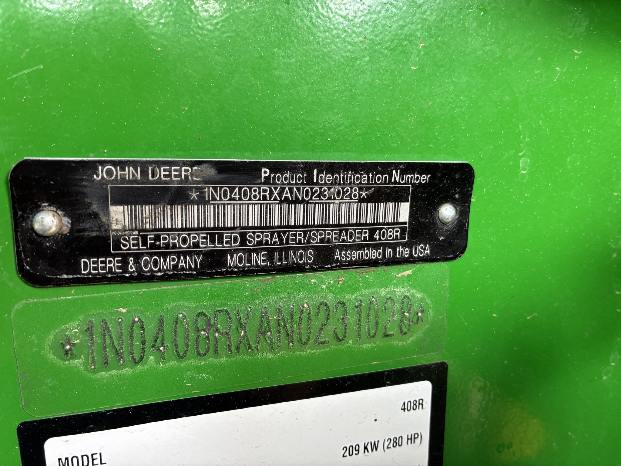  2023 John Deere 408R at LandMark in Minden, NE