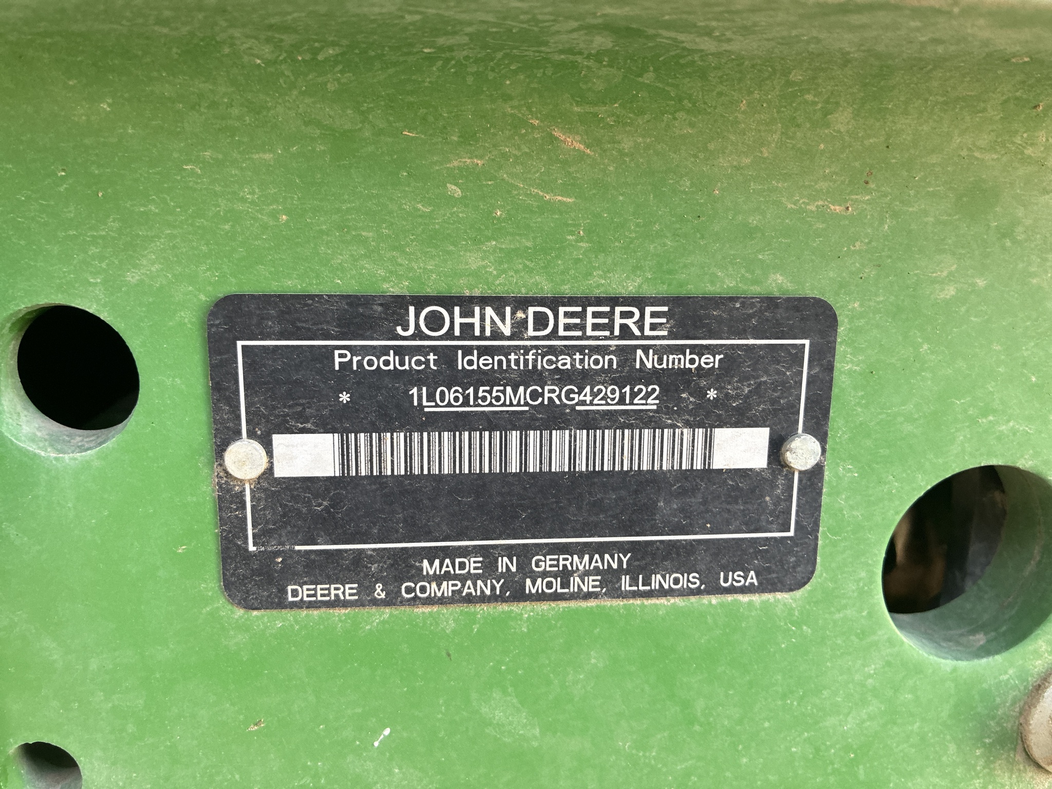  2024 John Deere 6155M at LandMark in Marysville, KS
