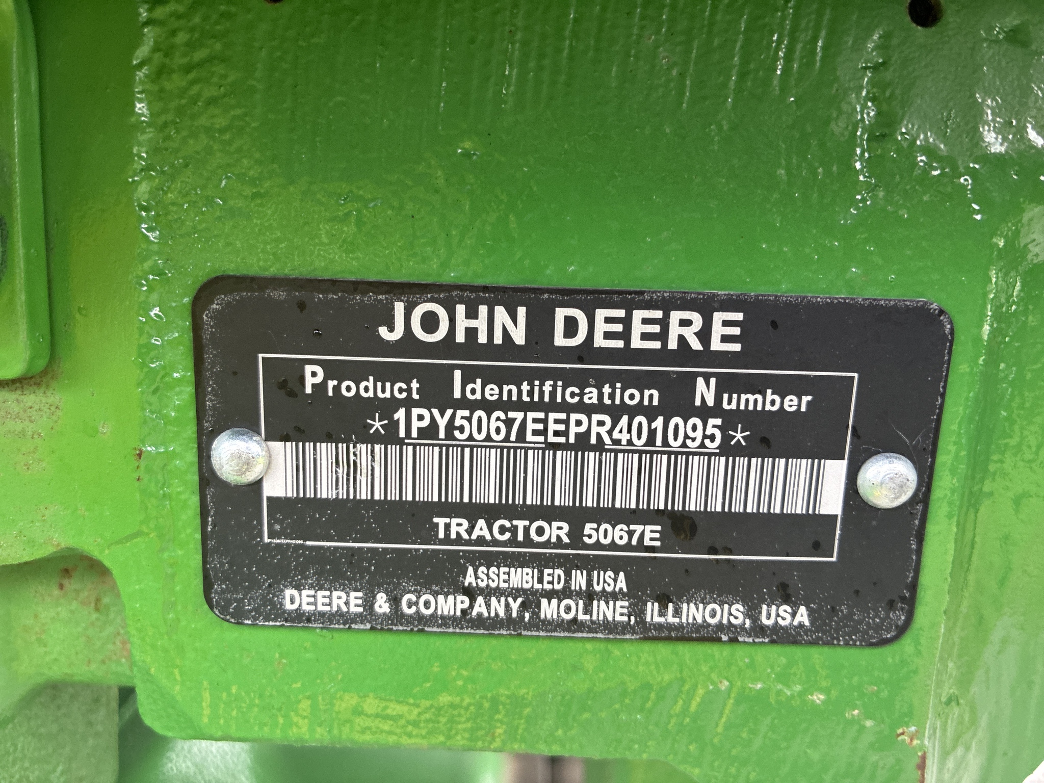  2023 John Deere 5067E at LandMark in Hebron, NE