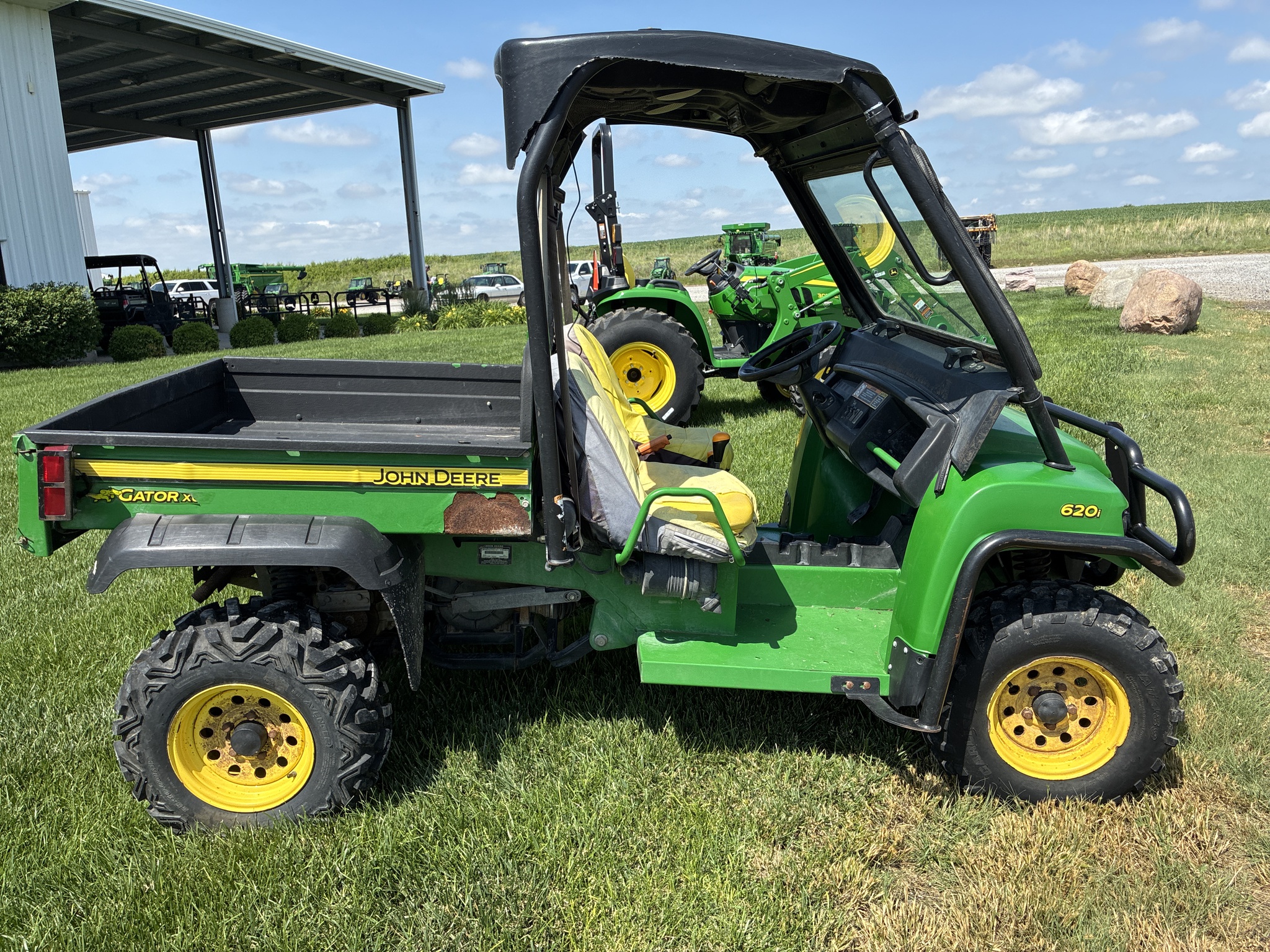  2007 John Deere XUV 620I GREEN at LandMark in Marysville, KS