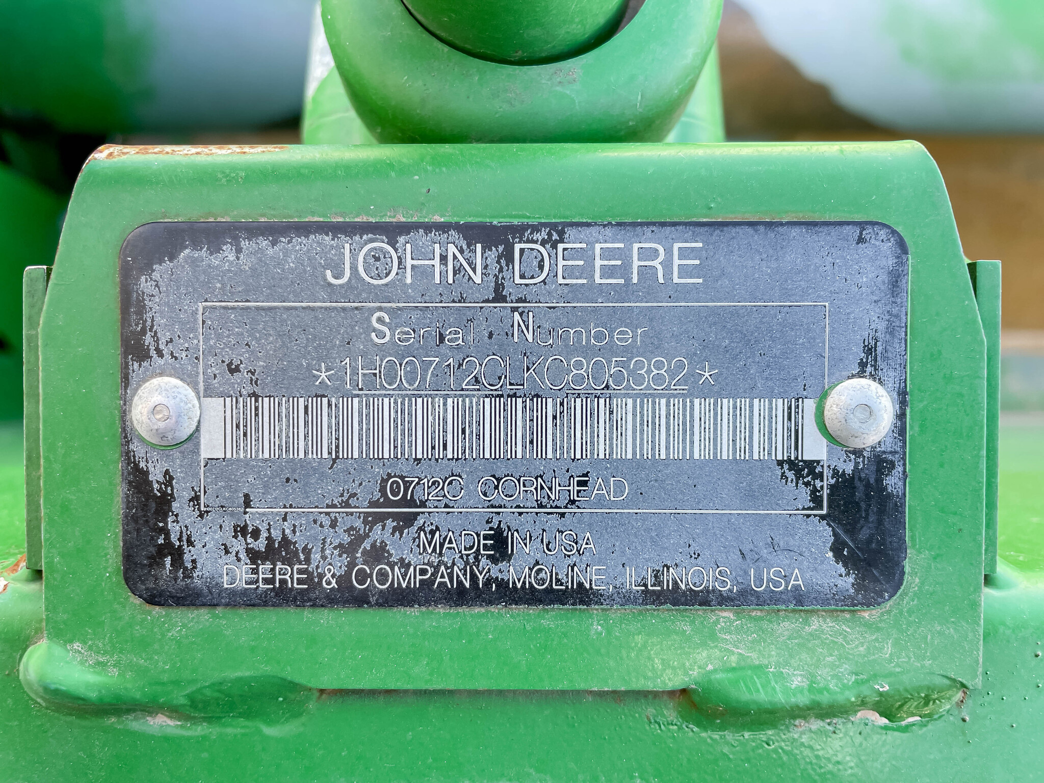  2019 John Deere 712C at LandMark in Fairfield, NE