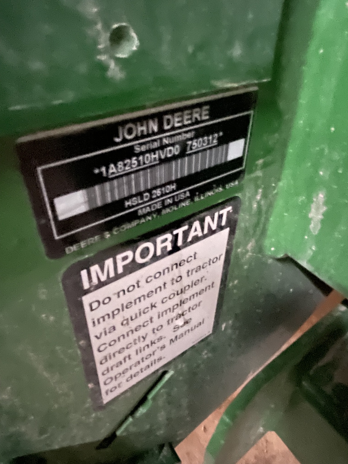  2013 John Deere 2510H at LandMark in Beatrice, NE