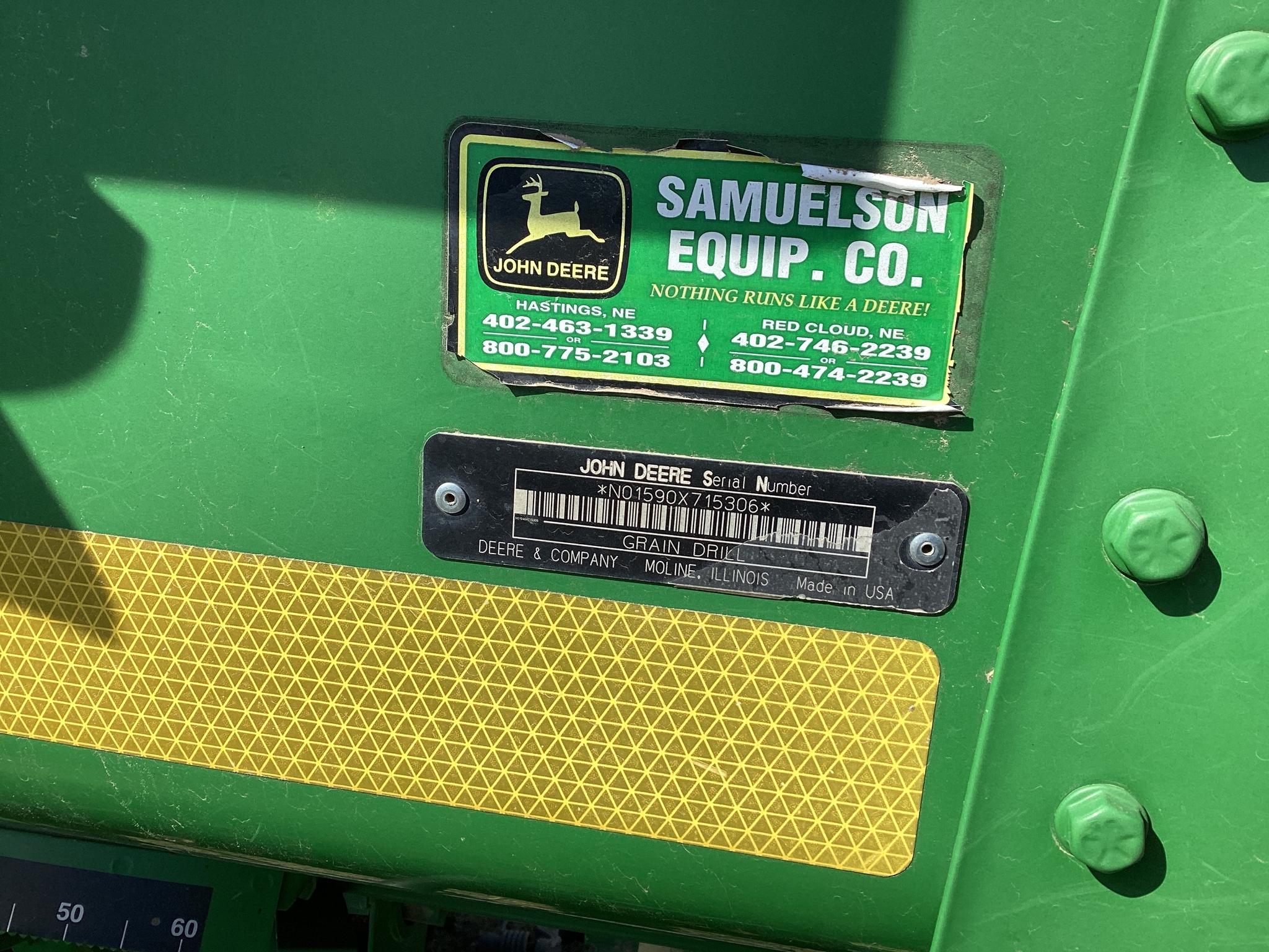  2006 John Deere 1590 at LandMark in Smith Center, KS