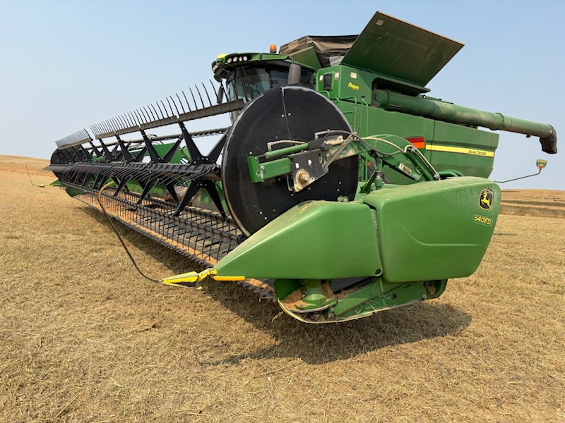  2012 John Deere 640FD at LandMark in Smith Center, KS