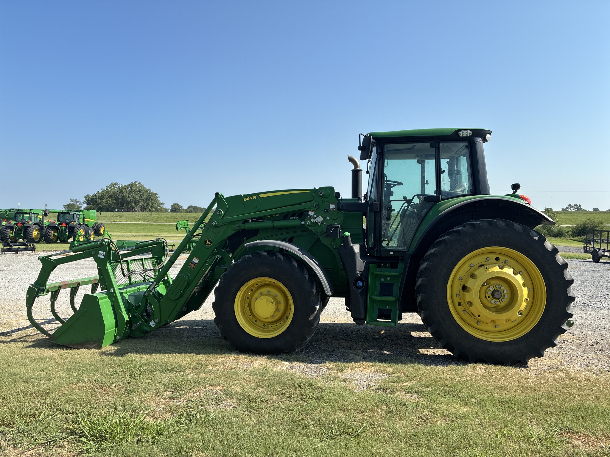  2024 John Deere 6155M at LandMark in Marysville, KS