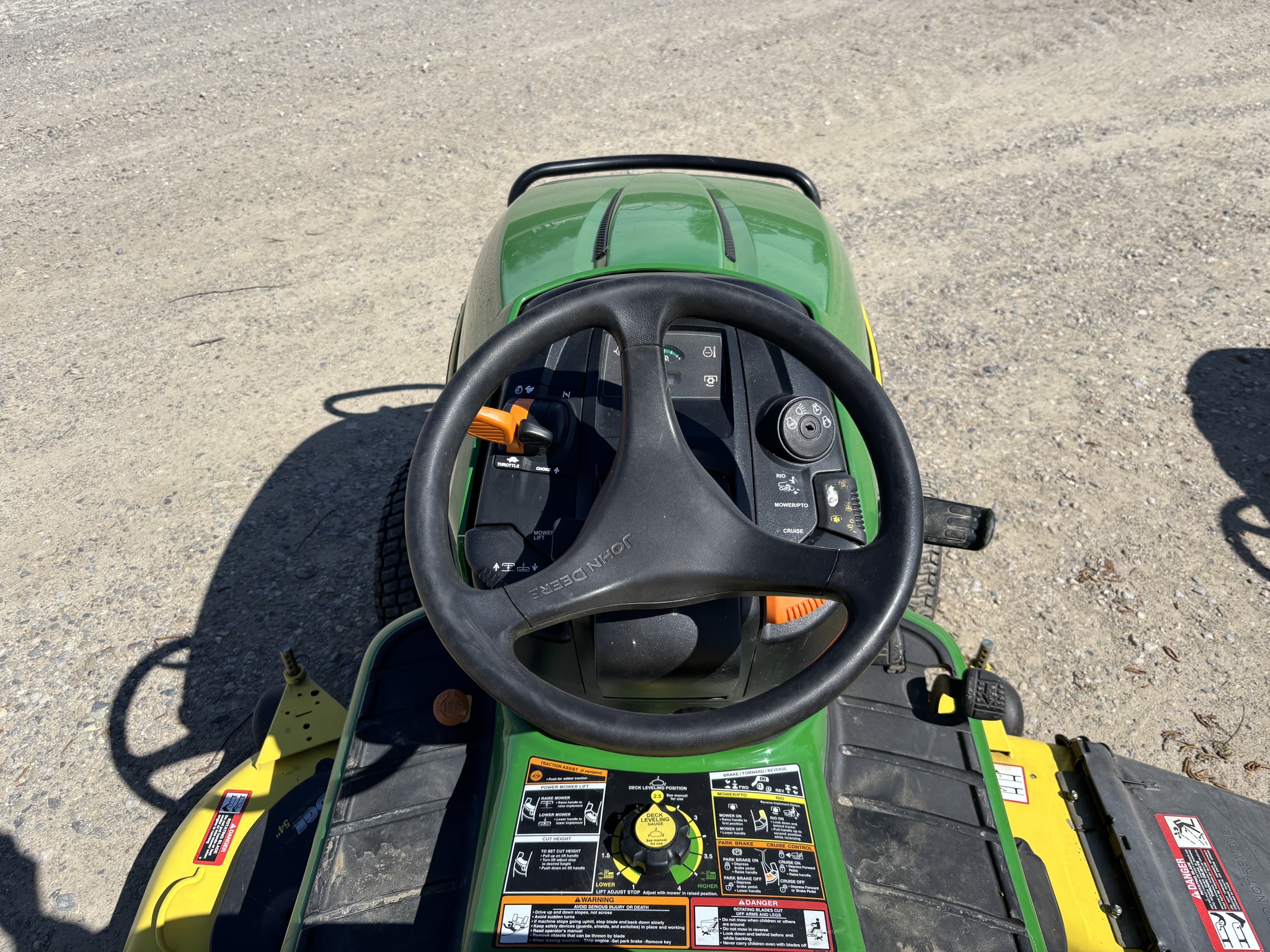 On Lot 2007 John Deere X540 at Tri County Equipment Sandusky, MI