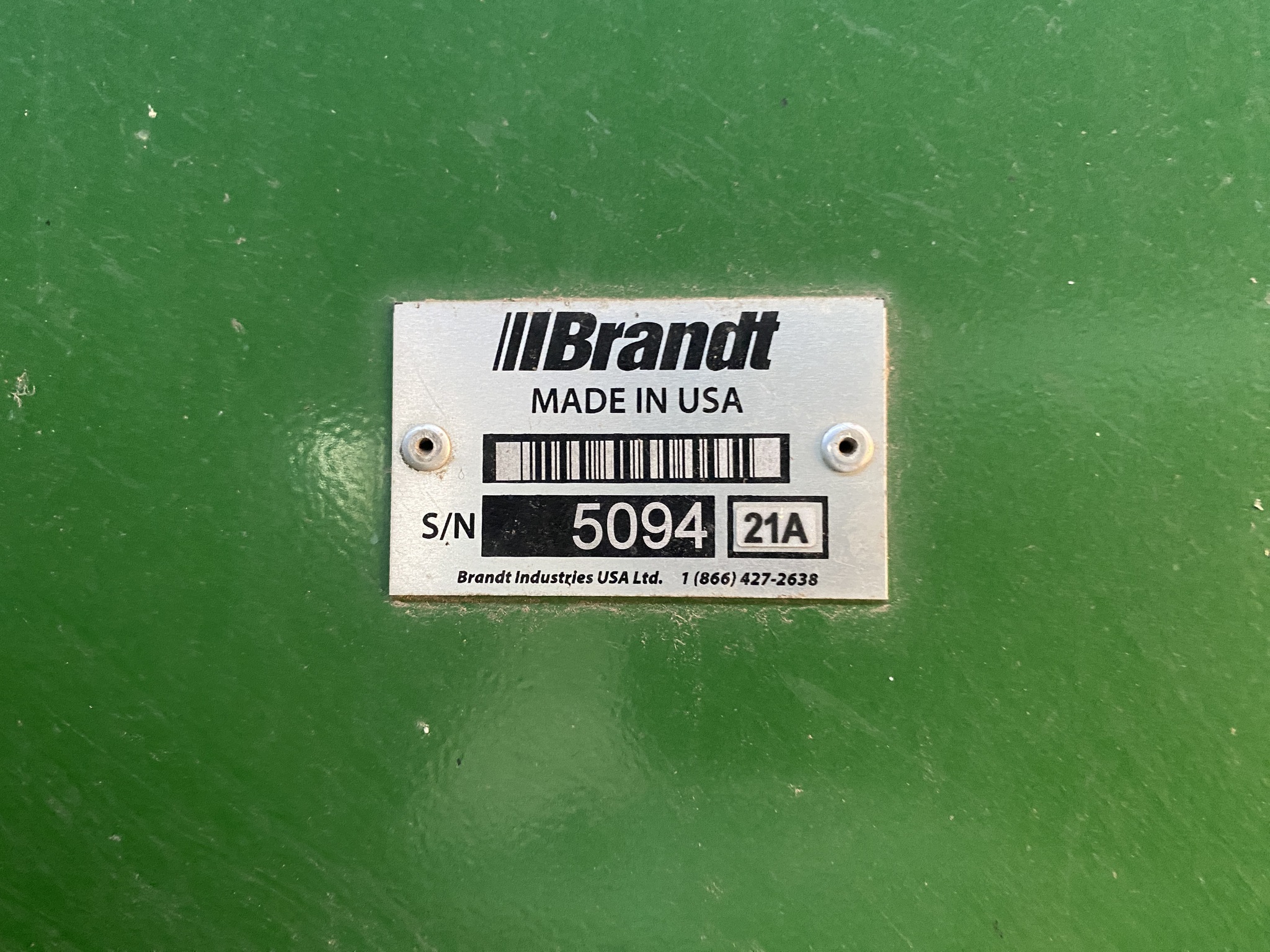  2021 Brandt 1120XT at LandMark in Hebron, NE