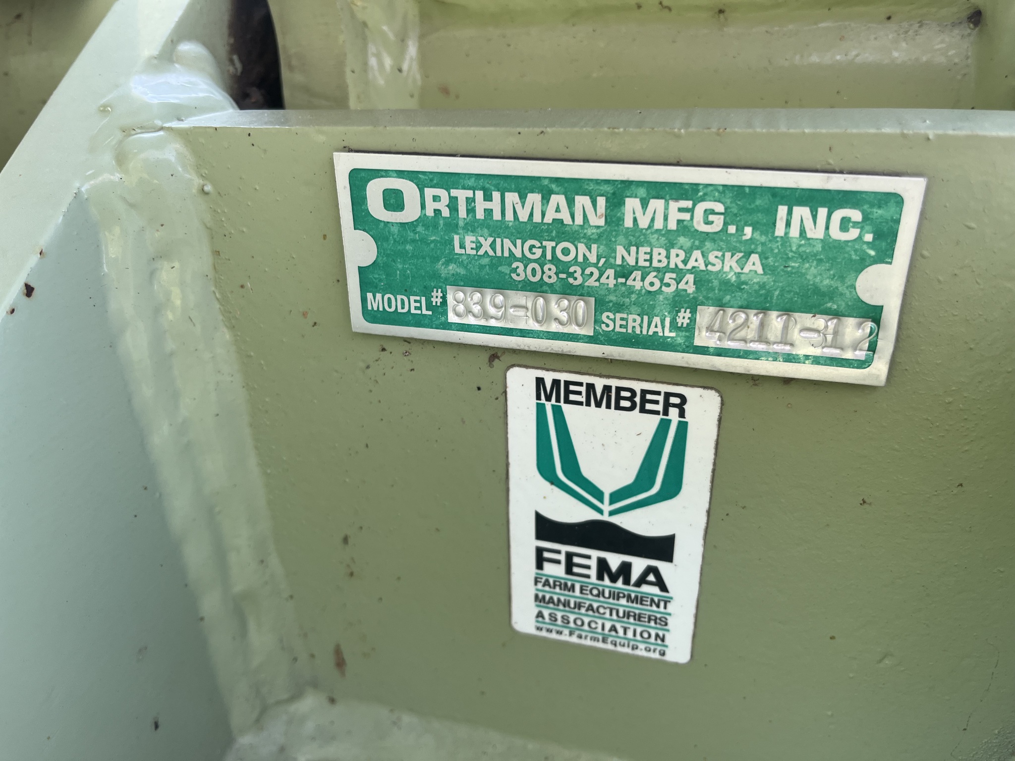  2011 Orthman 12x30 at LandMark in Hastings, NE