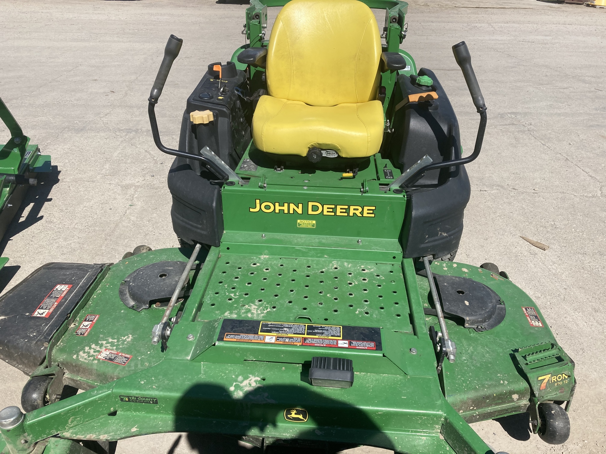 On Lot 2016 John Deere Z997R at Tri County Equipment Marlette, MI
