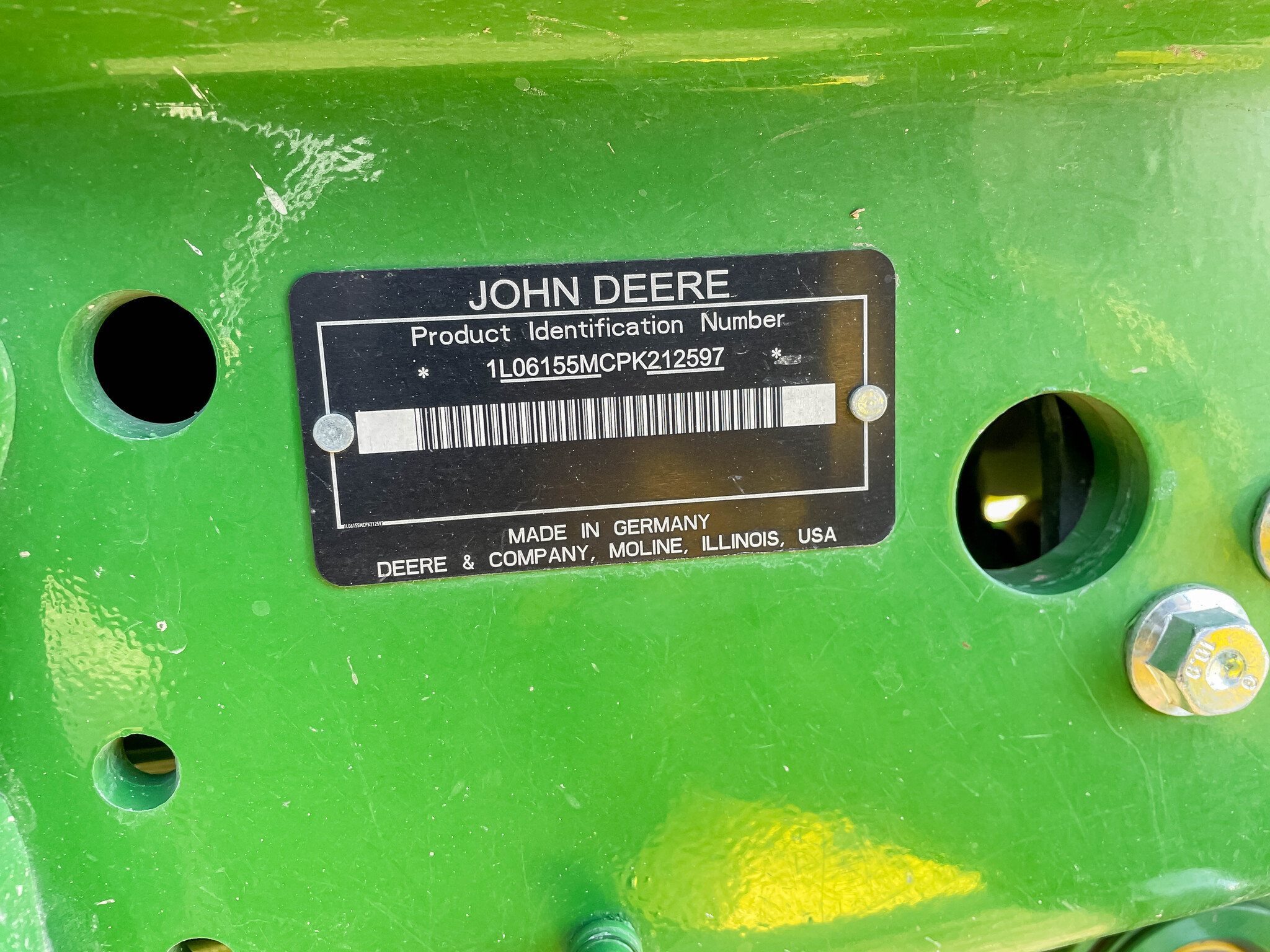  2024 John Deere 6155M at LandMark in Hebron, NE
