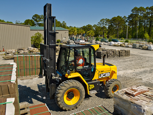  JCB 950-4 T4 at Briggs JCB 