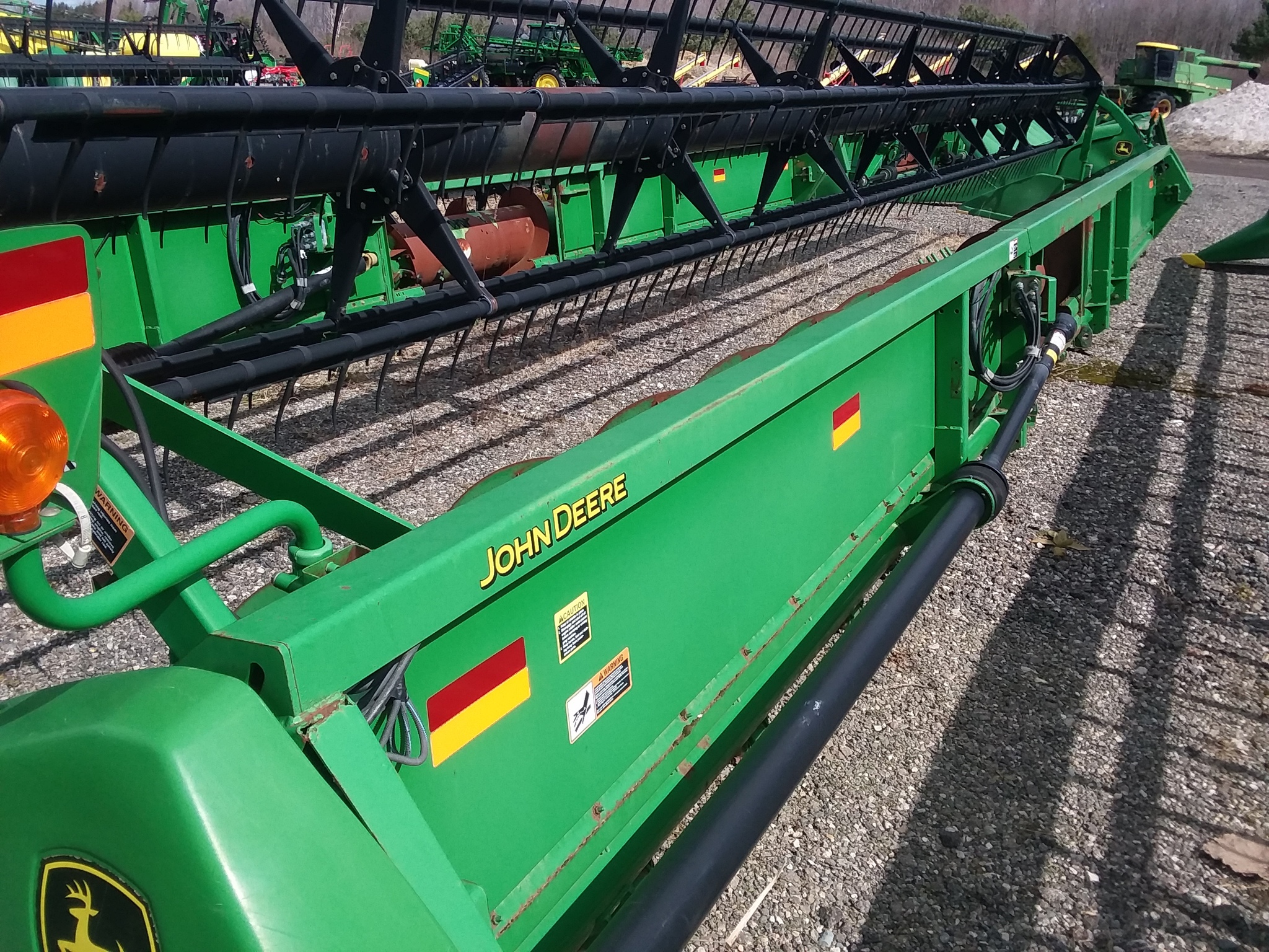 On Lot 2004 John Deere 635F at Tri County Equipment Sandusky, MI