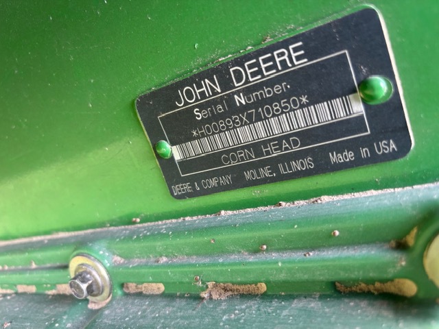 Pend Stk 2005 John Deere 893 at Tri County Equipment Bad Axe, MI