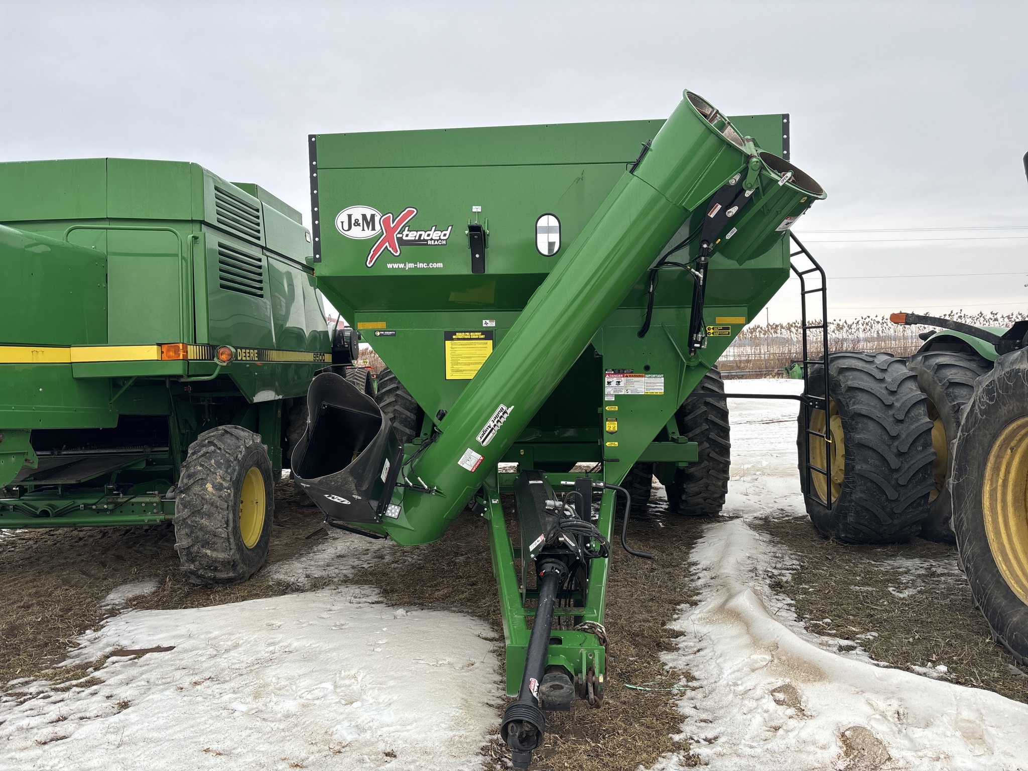 On Lot 2021 J&m 1412 at Tri County Equipment Marlette, MI