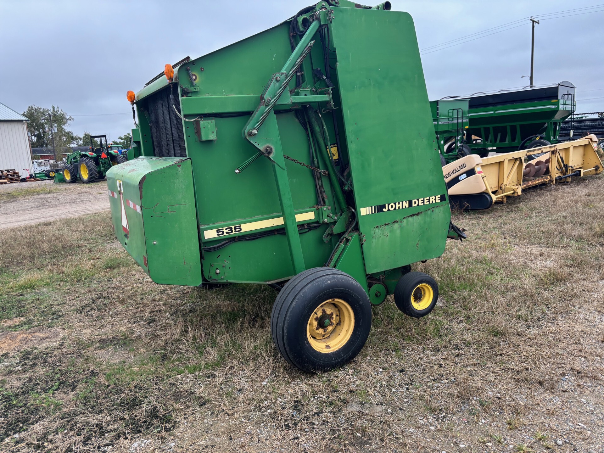 On Lot 1993 John Deere 535 at Tri County Equipment Marlette, MI