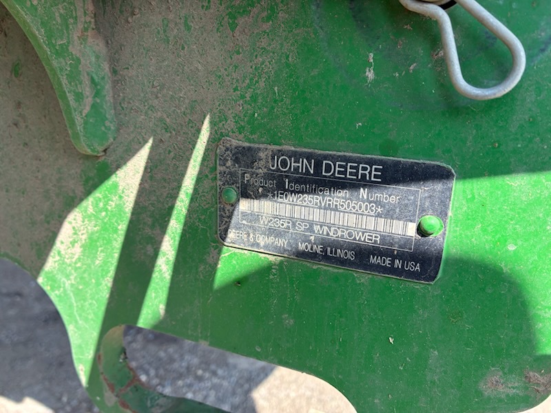  2024 John Deere W235R at LandMark in Smith Center, KS